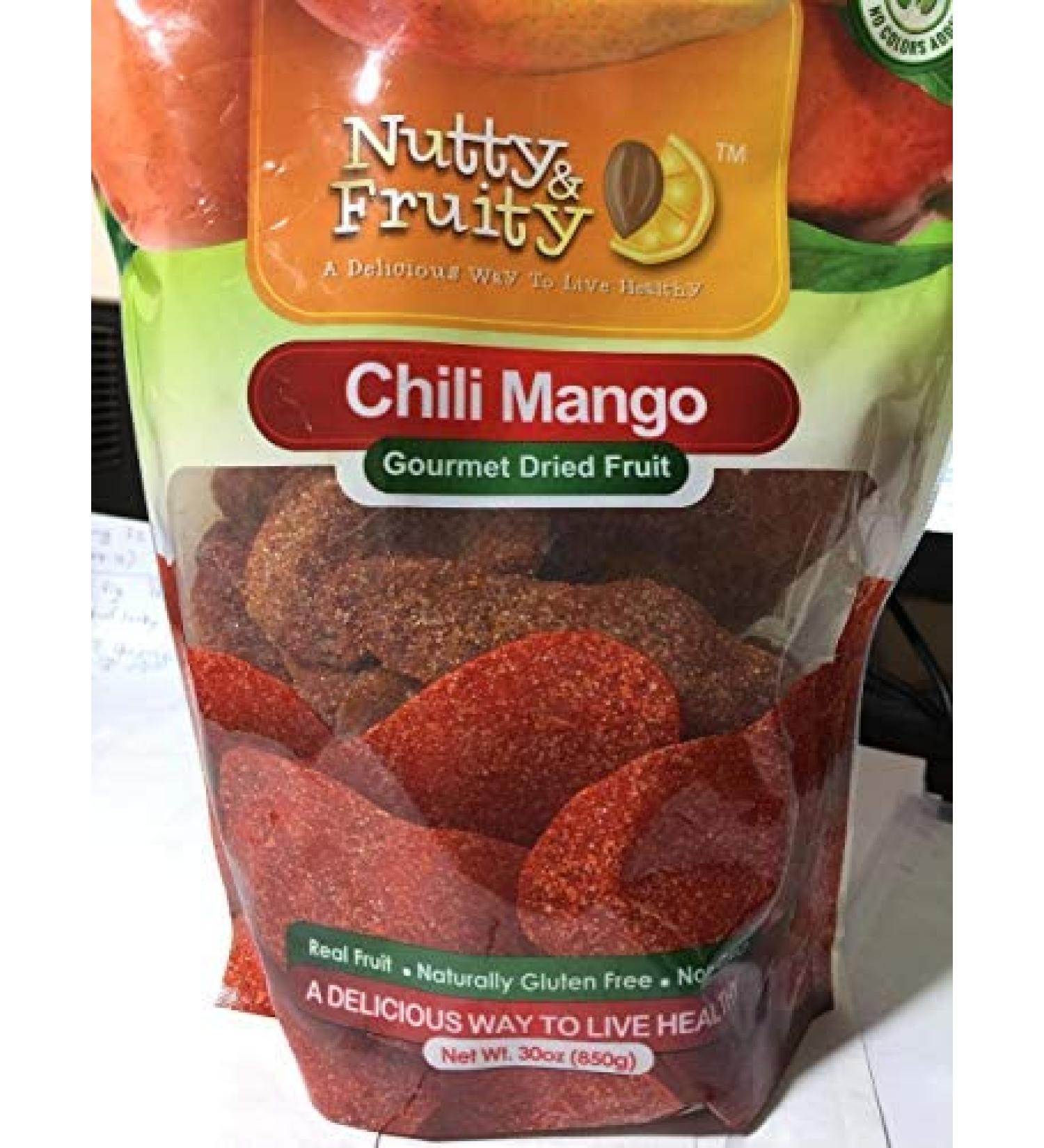 Nutty & fruity chili mango gourmet dried fruit 30 oz. (850g), Set of 2