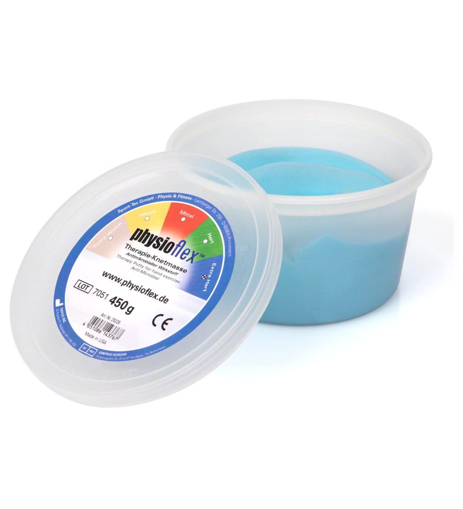 Buy Physioflex Therapy Putty 450g E - Extra Hard Blue Modeling Clay for Rehabilitation & Therapy | International Shipping Available - Buy Online on GoSupps.com