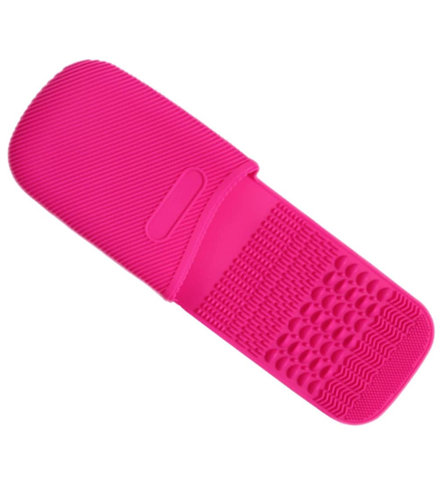 FOMIYES Makeup Brush Cleaning Mat - Essential Tool for Easy Makeup Scrubbing & Organizer | Eco-Friendly Cosmetic Remover Pads - Buy Online on GoSupps.com