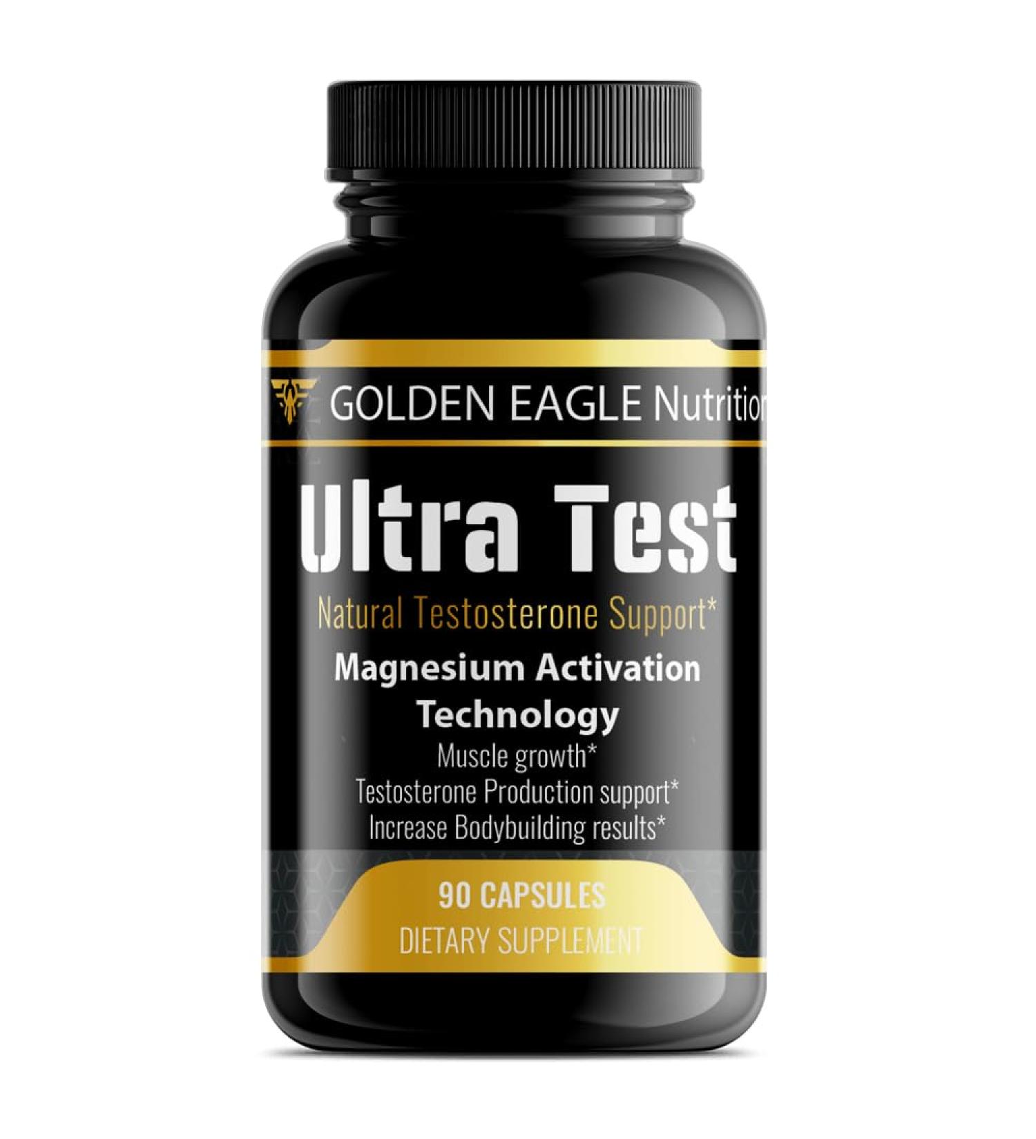 Buy Ultra Test Natural Testosterone Support Boost Energy & Performance | Fast International Shipping - Buy Online on GoSupps.com