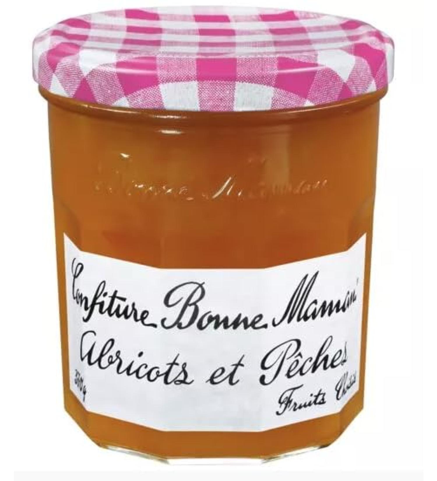 Bonne Maman Apricot & Peach jam 370g - Pack of 3 - Buy Online on GoSupps.com