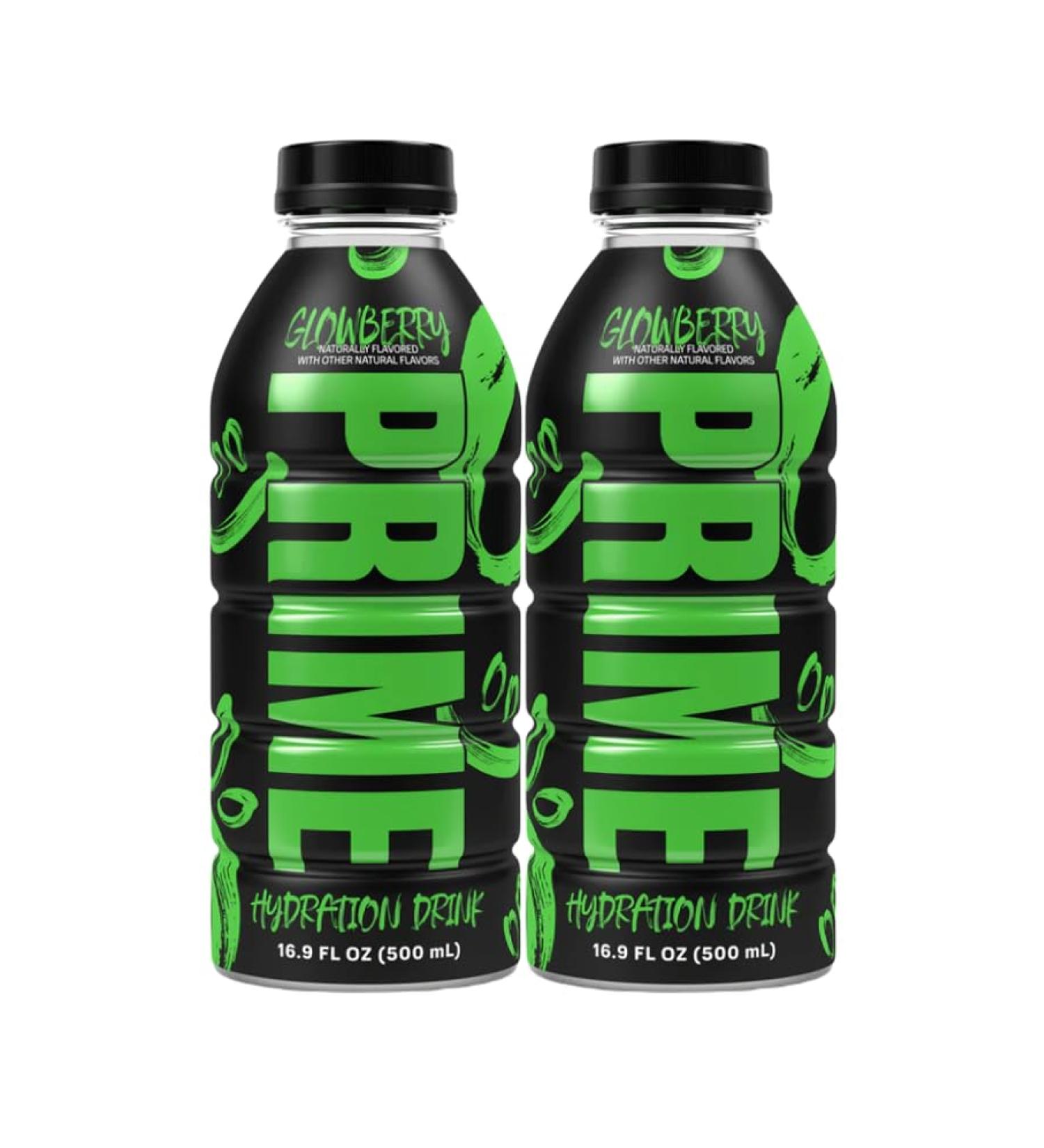 NEWEST Prime Hydration Glowberry (2 Drinks 16 Fl Oz Each) - Buy Online on GoSupps.com