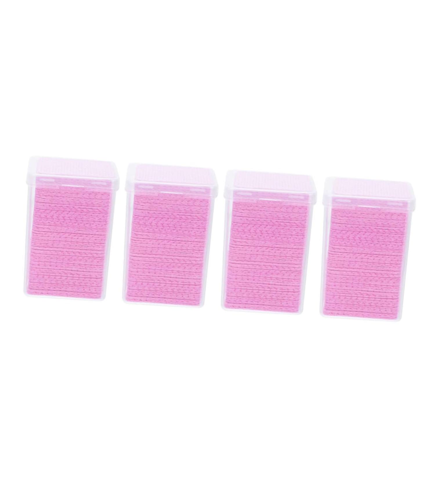 Beavorty 1600 Pcs Lint-Free Eyelash Extension Glue Wipes & Nail Remover Pads - Pure Cotton Anti-Clogging Pads for Salons - Buy Online on GoSupps.com