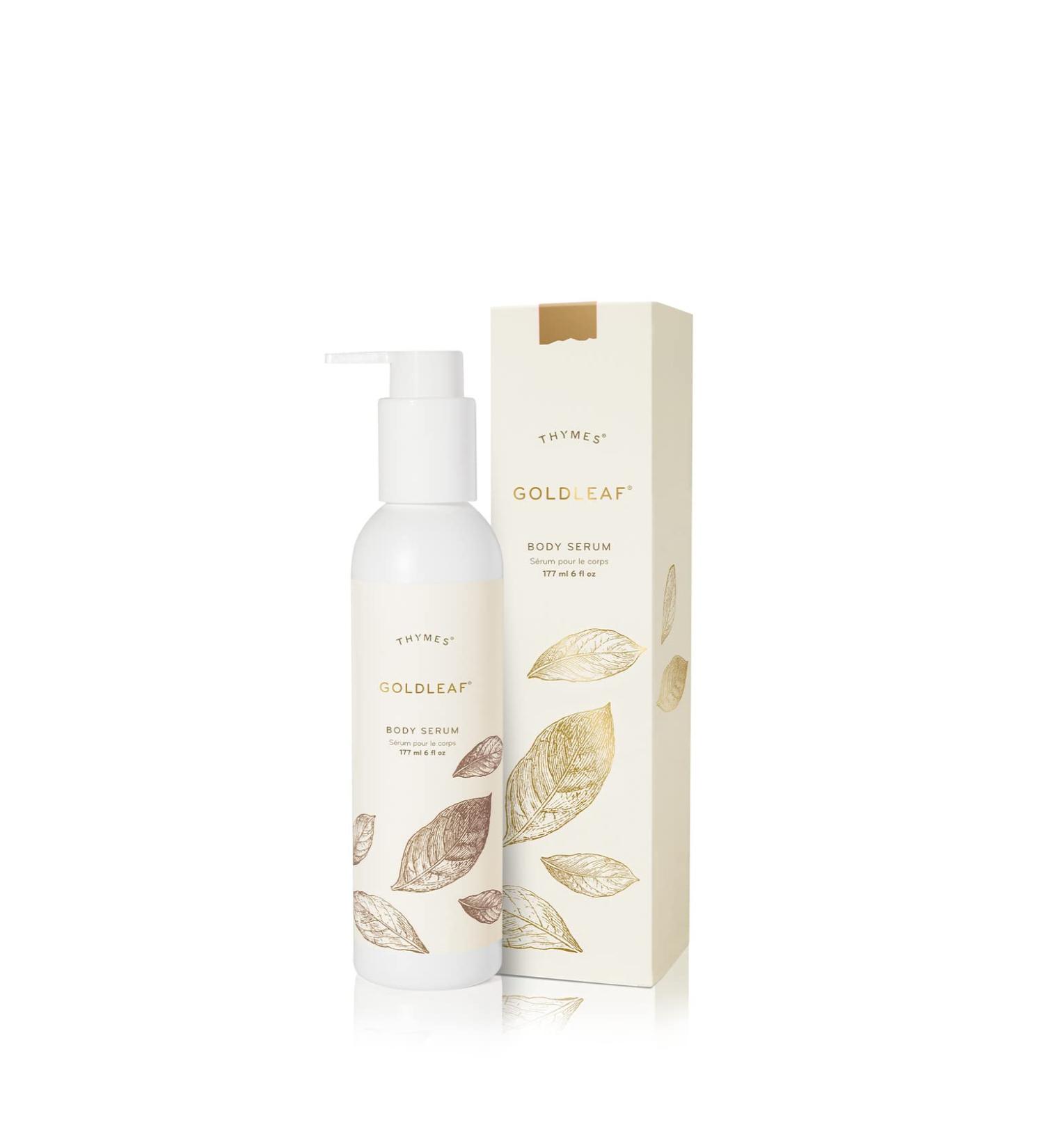 Thymes Body Serum - Goldleaf 6.0 Fl Oz - Luxurious Hydration for Glowing Skin - Shop Internationally - Buy Online on GoSupps.com