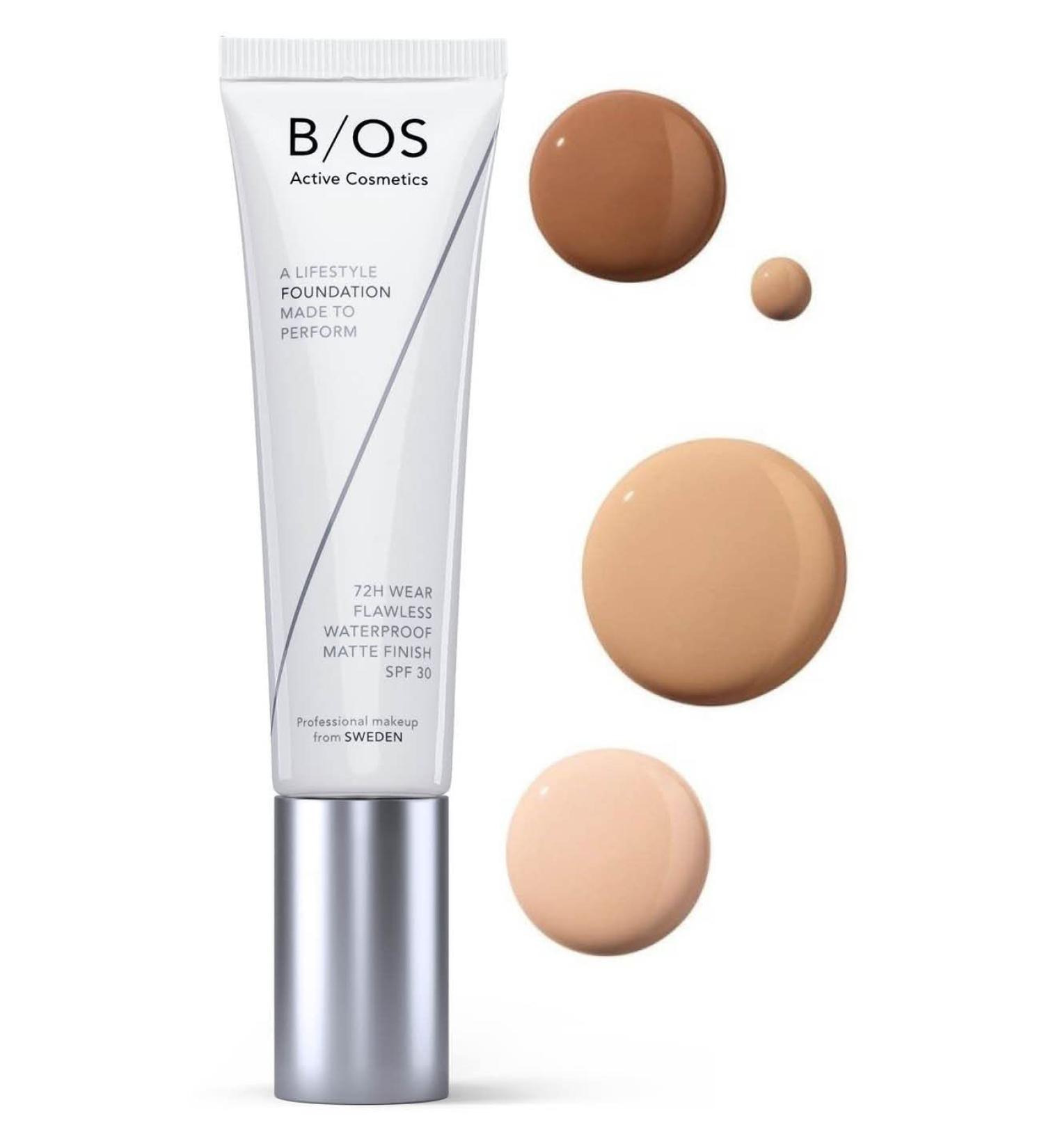 Base Of Sweden Waterproof Full Coverage Foundation Spf 30 (fresh) 30 ml - Buy Online on GoSupps.com