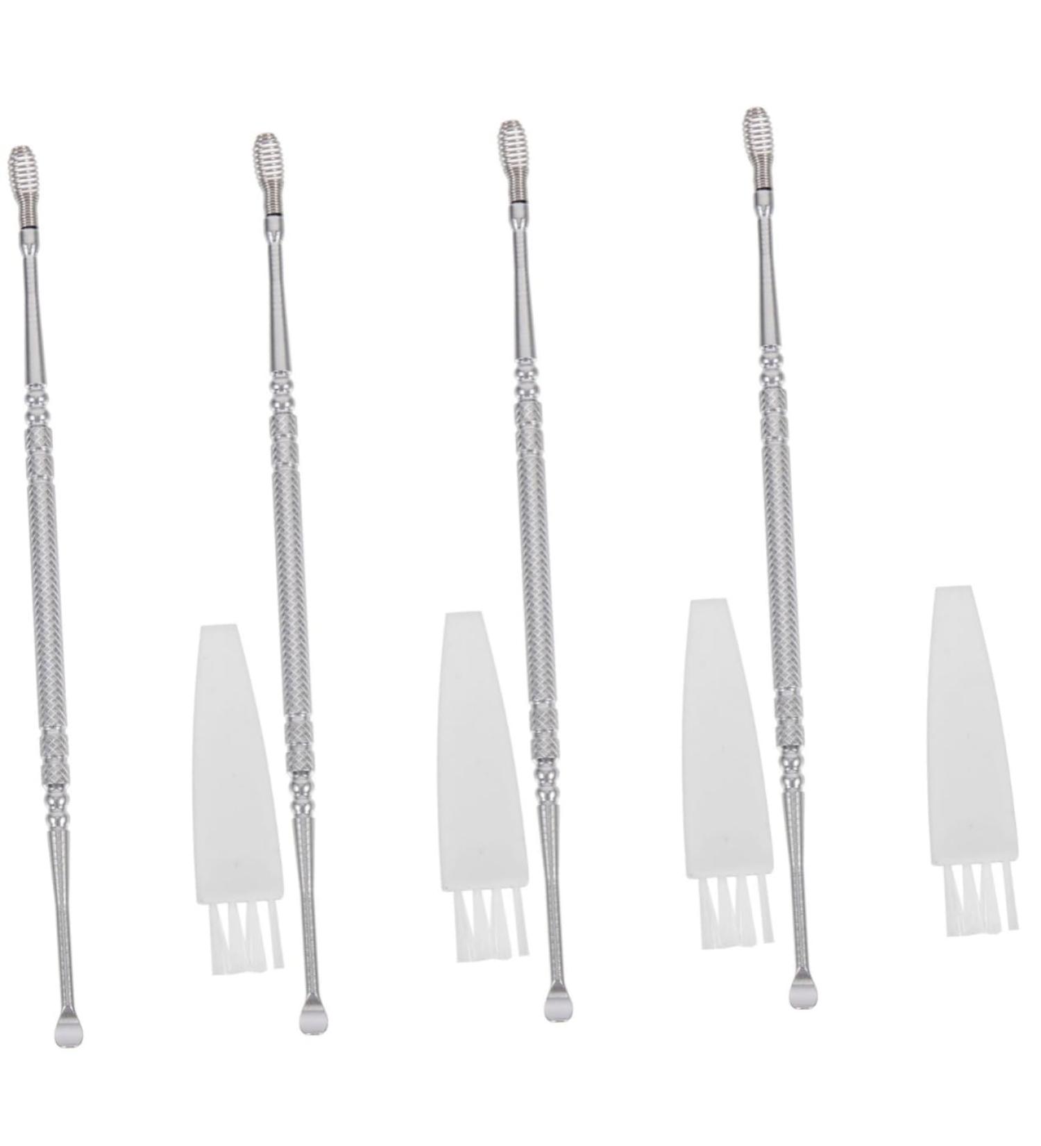 4pcs Spiral Ear Spoon Ear Cleaning Tools - Earwax Removal Kit - Buy Online on GoSupps.com