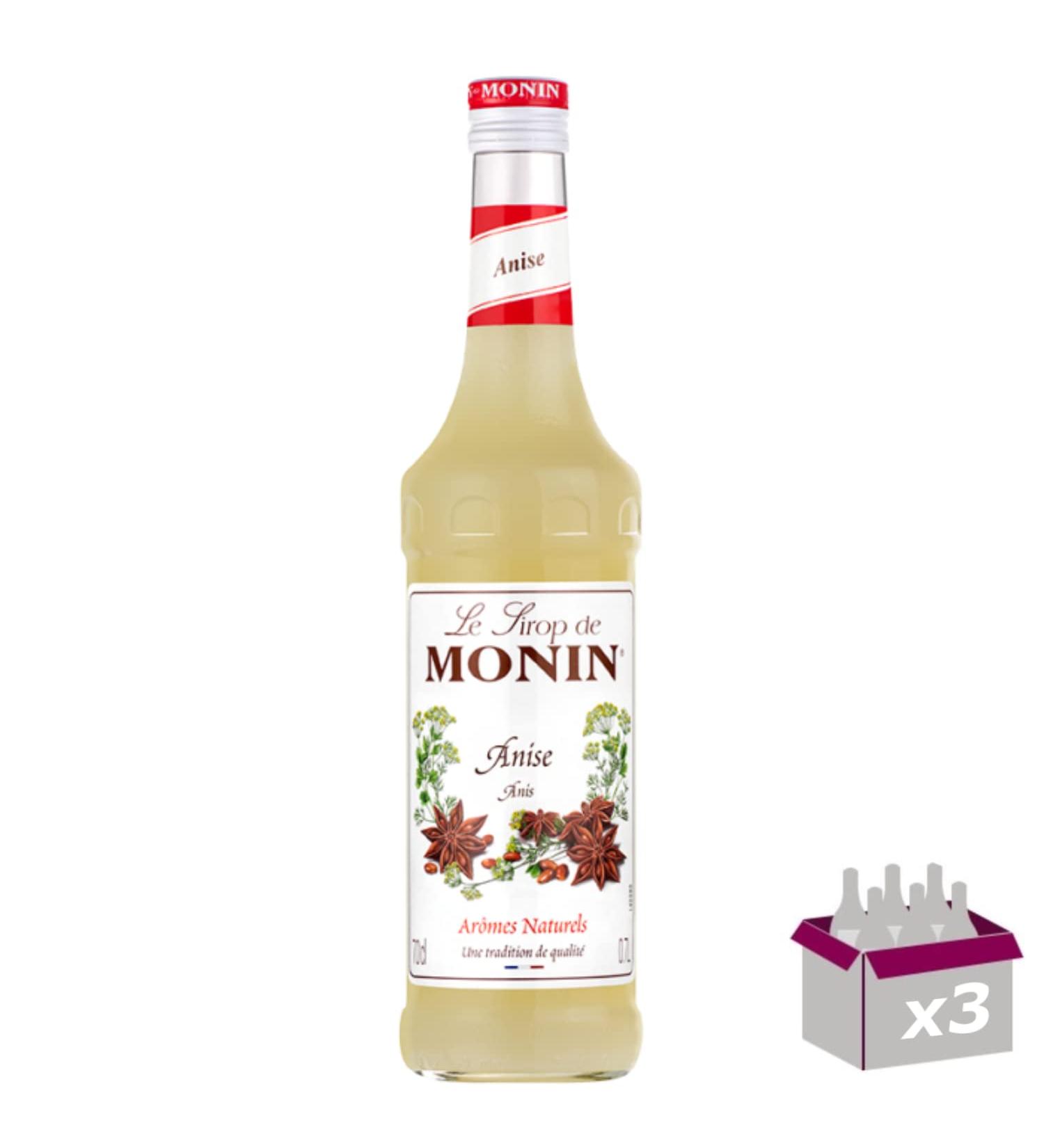 Monin Syrup - Lime Green - 70cl - Pack of 3
