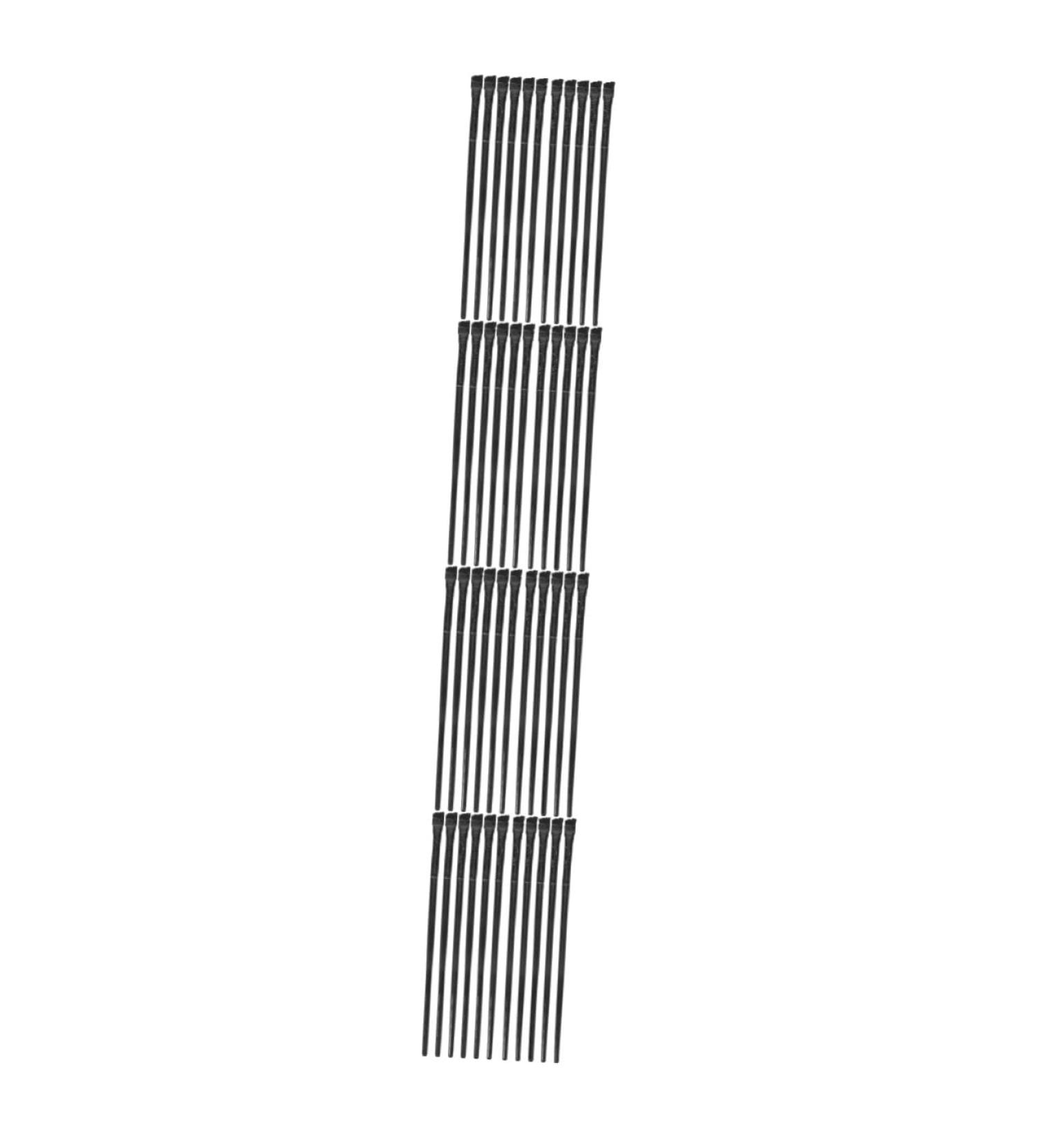 Healeved 48 Pcs Eyeliner Brush Eye Shadow Brush Eyeshadow Brushes Brow Brushes for Eyebrows Black - Buy Online on GoSupps.com