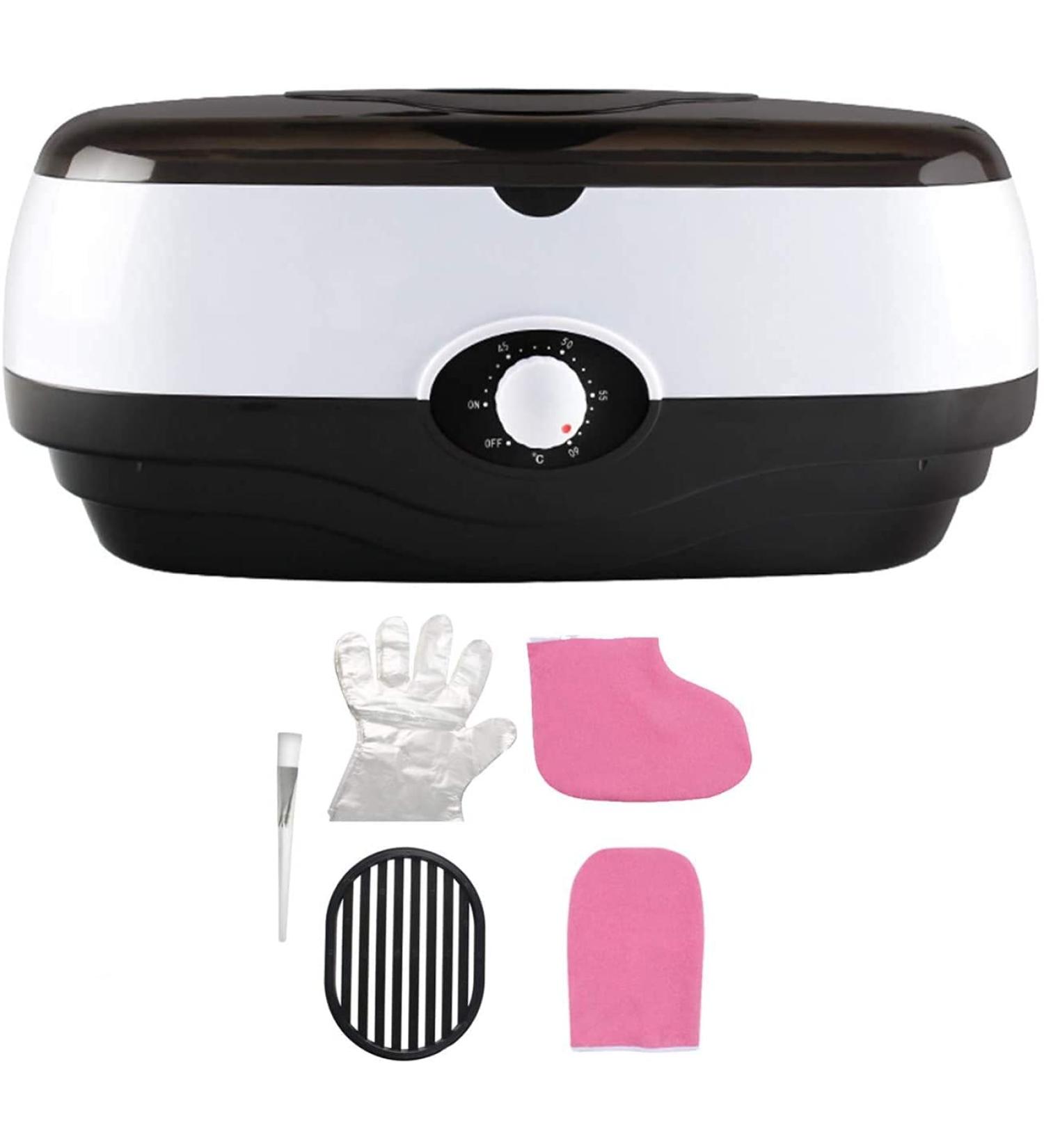 GDAFF Paraffin Bath Electric Paraffin Wax Machine for Hands Feet Care Black - Buy Online on GoSupps.com