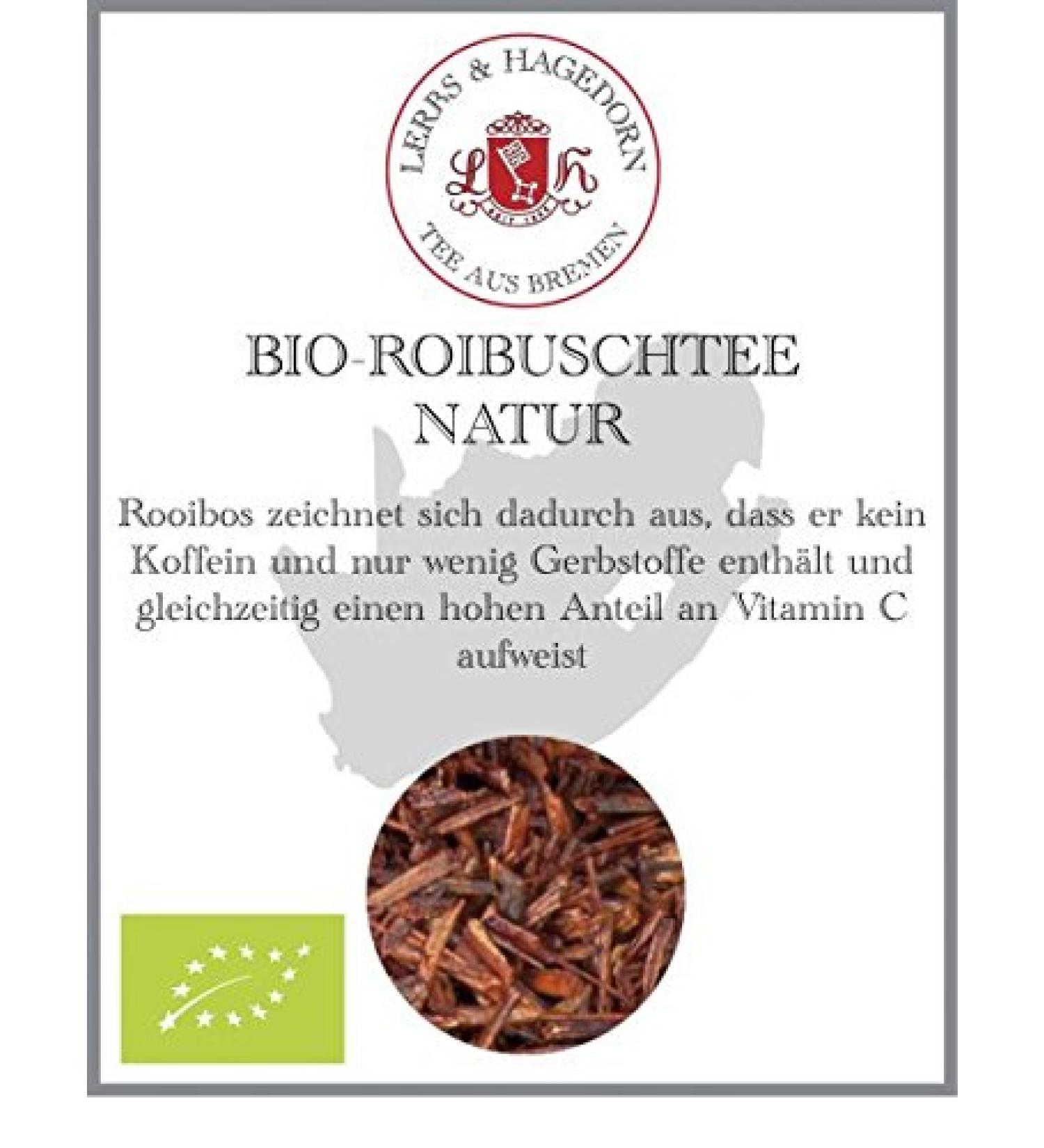  Lerbs & Hagedorn Lerbs & Hagedorn Natural Rooibos Stew Long cut super grade organic | mild sweet approx. (160 liters) Rooibos (PGI) Organic - Buy Online on GoSupps.com