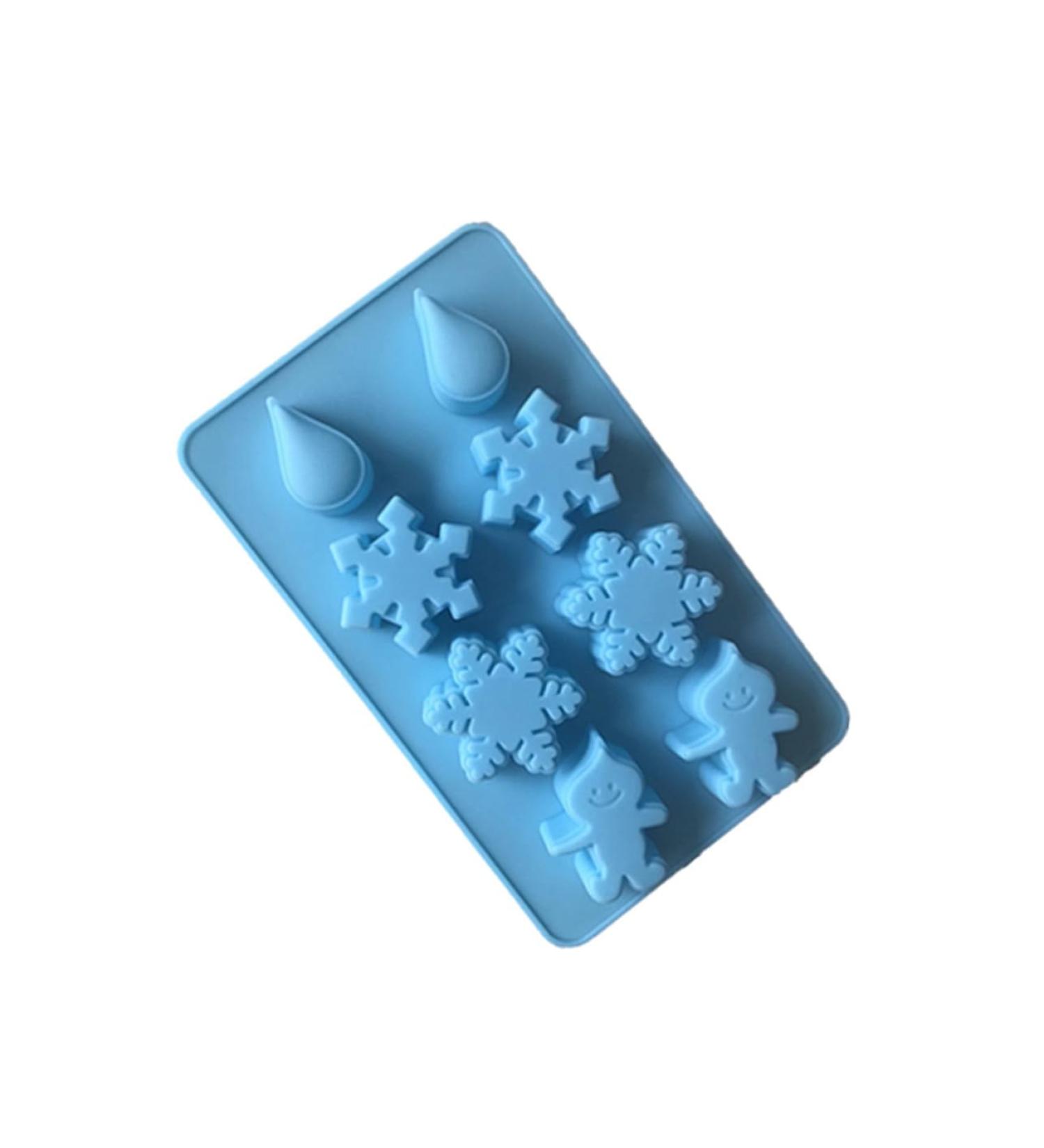 Zerodeko Silicone Molds Tray Mold Molde De para Resina Chocolate Molds Ice Cube Mold Ice Cubes Cake Mold 18.7X11.3X2.5cm As Shown - Buy Online on GoSupps.com
