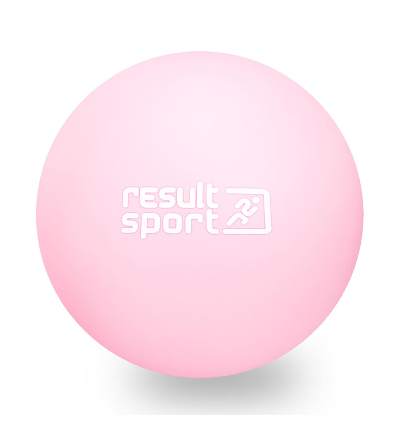 Resultorship Lacrosse Fascia Ball | Effective Foot Massage & Plantar Fasciitis Relief | Pink Trigger Point Therapy - Buy Online on GoSupps.com