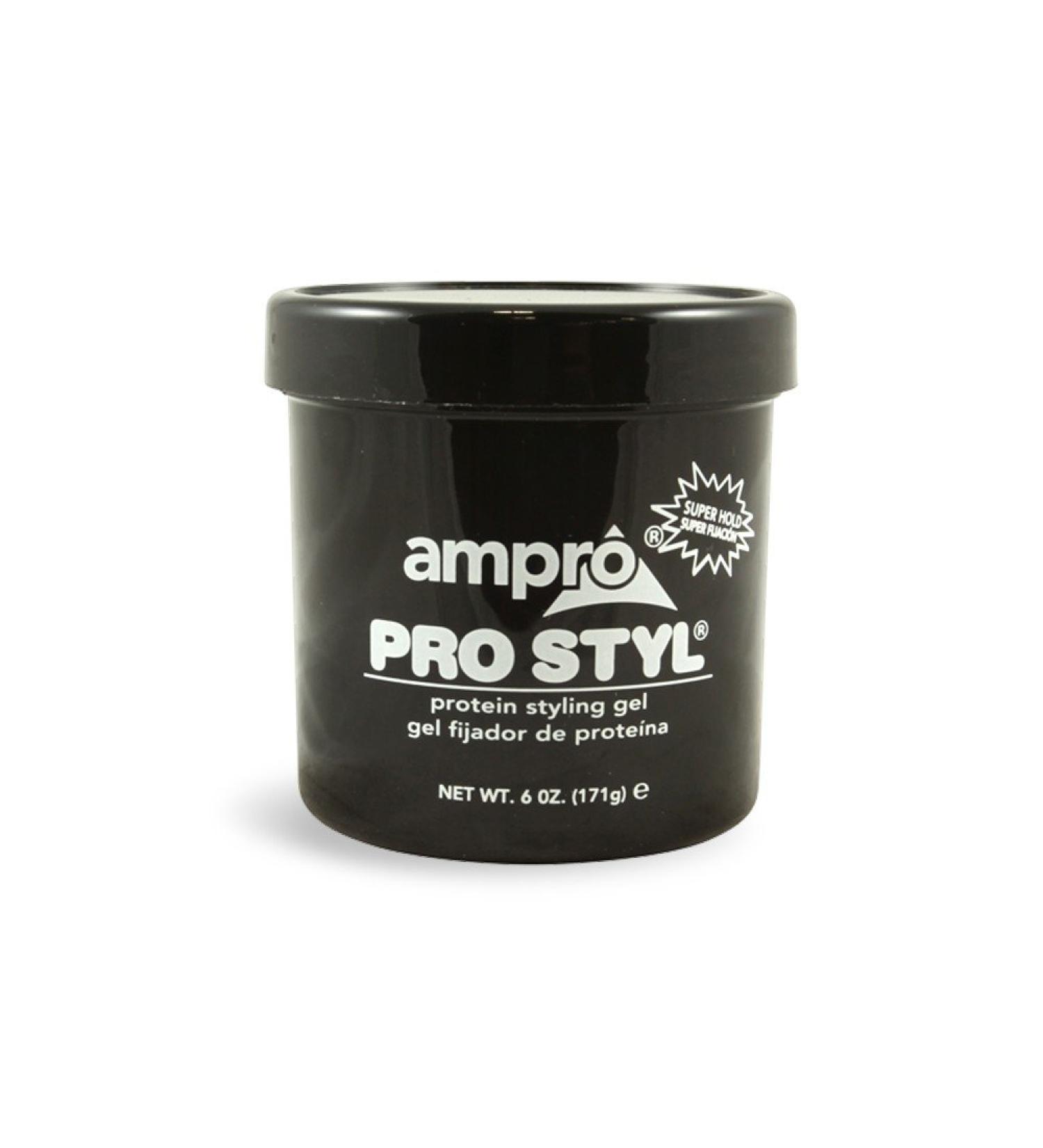 Pro Styl Protein Styling Gel 6 oz - Pack of 6 | Best Hair Gel for Strong Hold | International Shipping Available - Buy Online on GoSupps.com