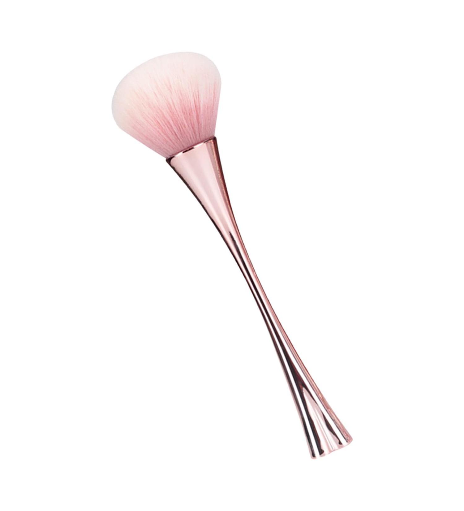 Setting Powder Brush - Blush Makeup Brush for Loose Powder - Powder Foundation Brush Cosmetic Brushes for Complete Coverage and Prefect Finish Standing four-leaf clover makeup brush gold + PVC - Buy Online on GoSupps.com