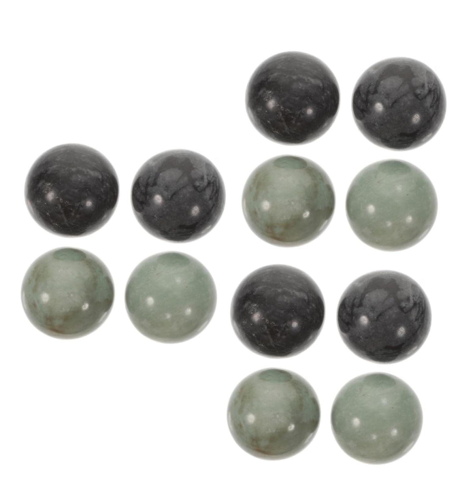 Magiclulu Green Jade Marble Stress Balls - Fitness & Massage Hand Therapy for Adults - Buy Online on GoSupps.com