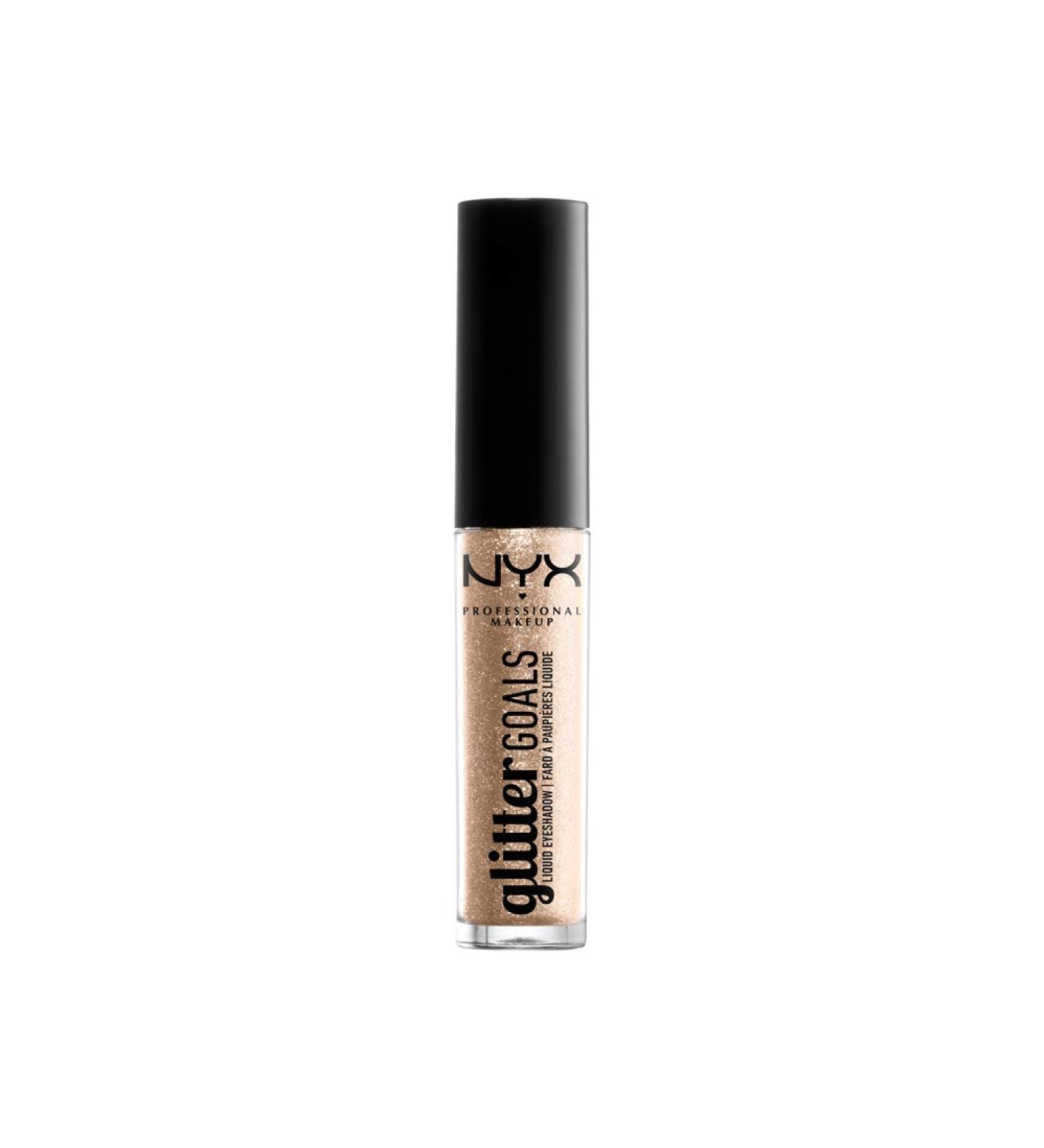 NYX Professional Glitter Goals Liquid Eyeshadow - Polished Pin Up | International Shipping Available - Buy Online on GoSupps.com