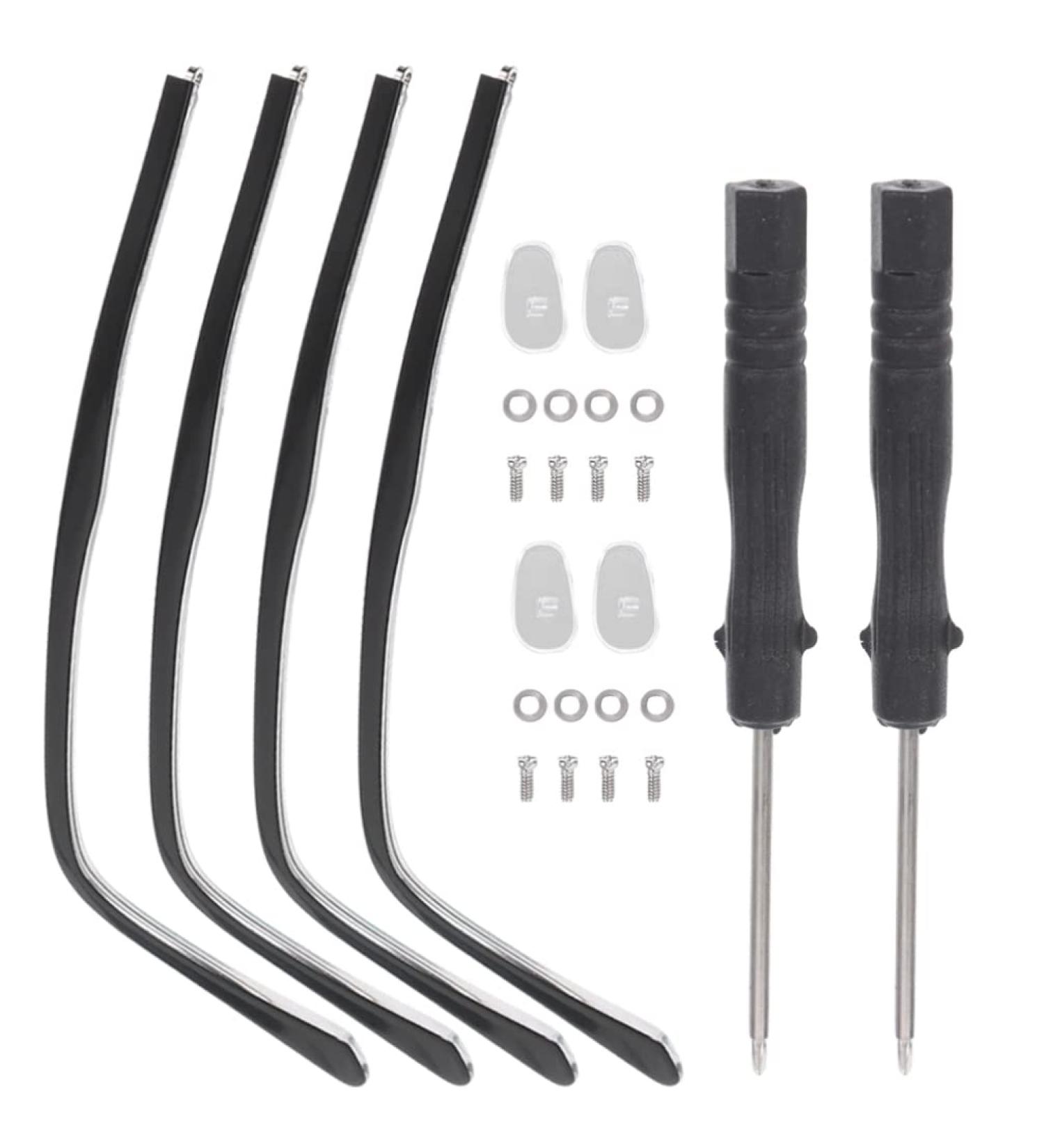 Shop Healeved Crystal Glasses & Upbrill Sunglasses - 2 Sets Repair Kit with Screws & Screwdriver - Black - Buy Online on GoSupps.com