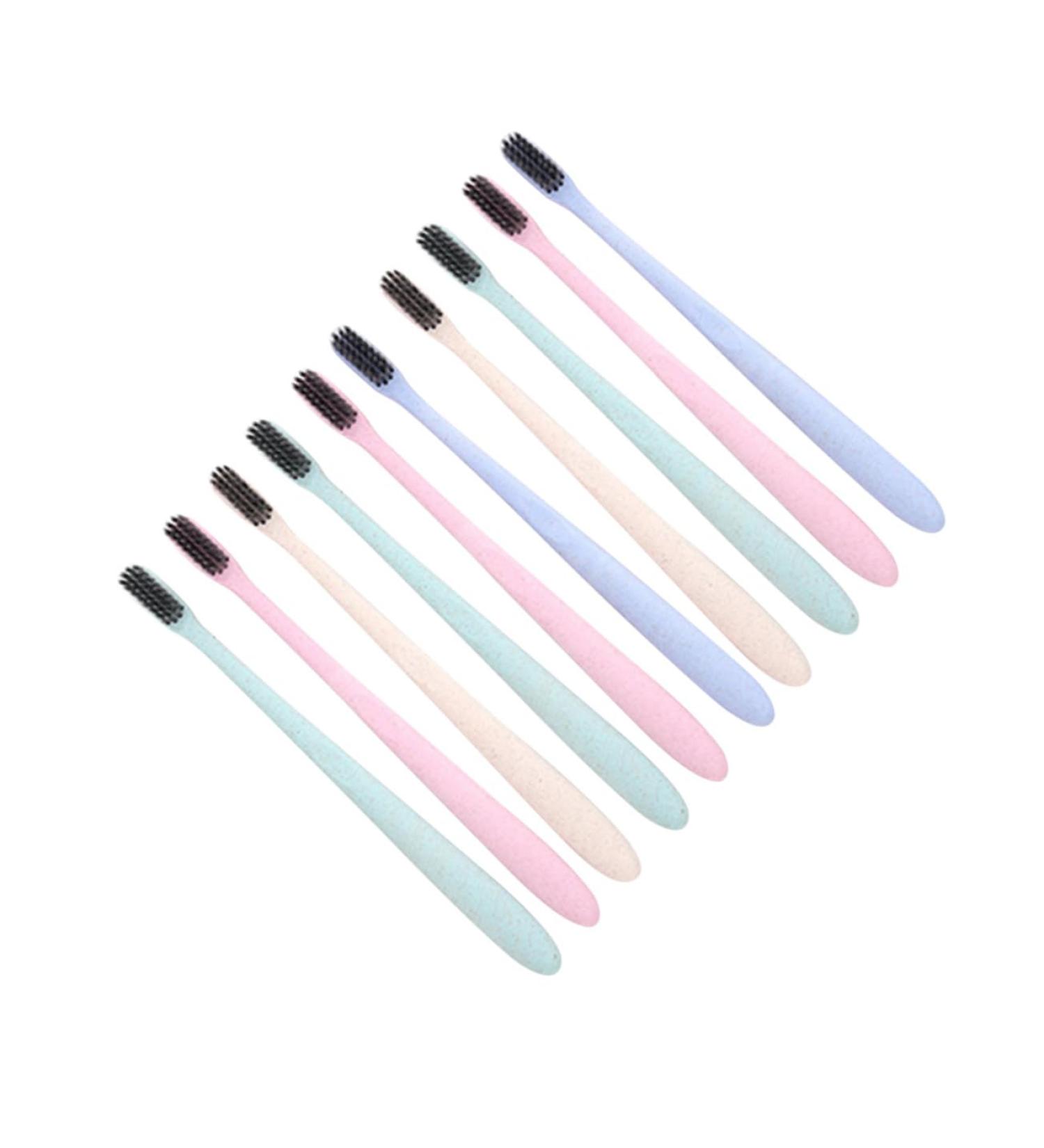 FRCOLOR 10pcs Toothbrush Set - Ultimate Clean & Fresh Oral Care | International Shipping Available - Buy Online on GoSupps.com