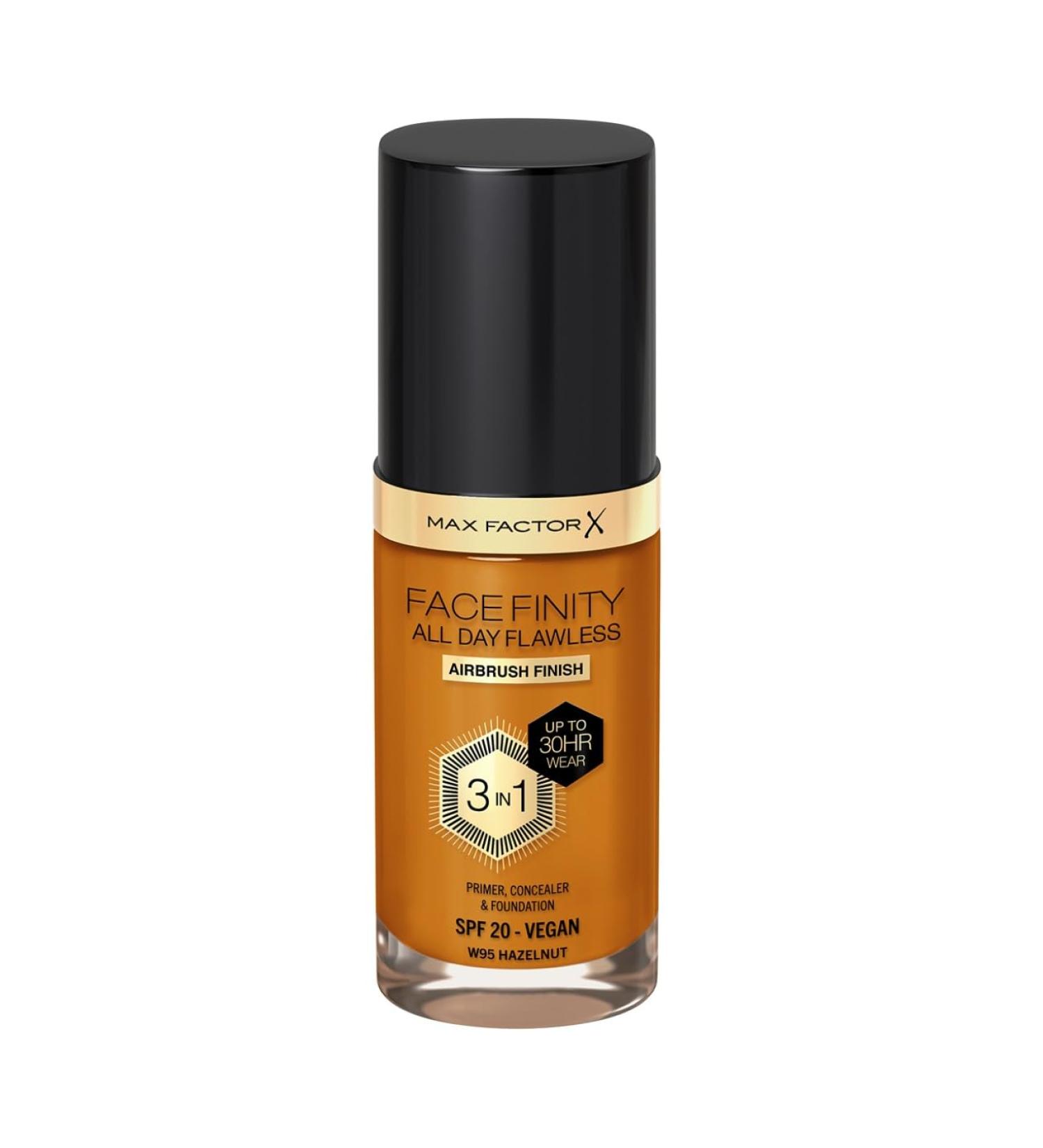 Max Factor Facefinity All Day Flawless Foundation - Fb.95 Hazelnut | Long-lasting Full Coverage International Shipping Available - Buy Online on GoSupps.com
