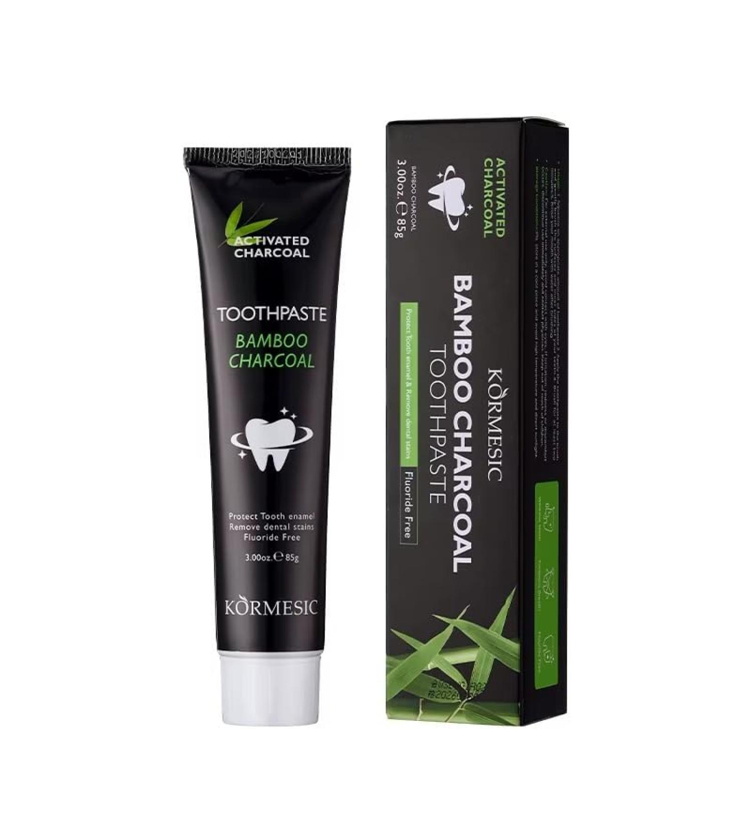 Yanxi Biotechnology Bamboo activated carbon toothpaste 85 g natural tooth whitener fresh breath and tooth protection - Buy Online on GoSupps.com