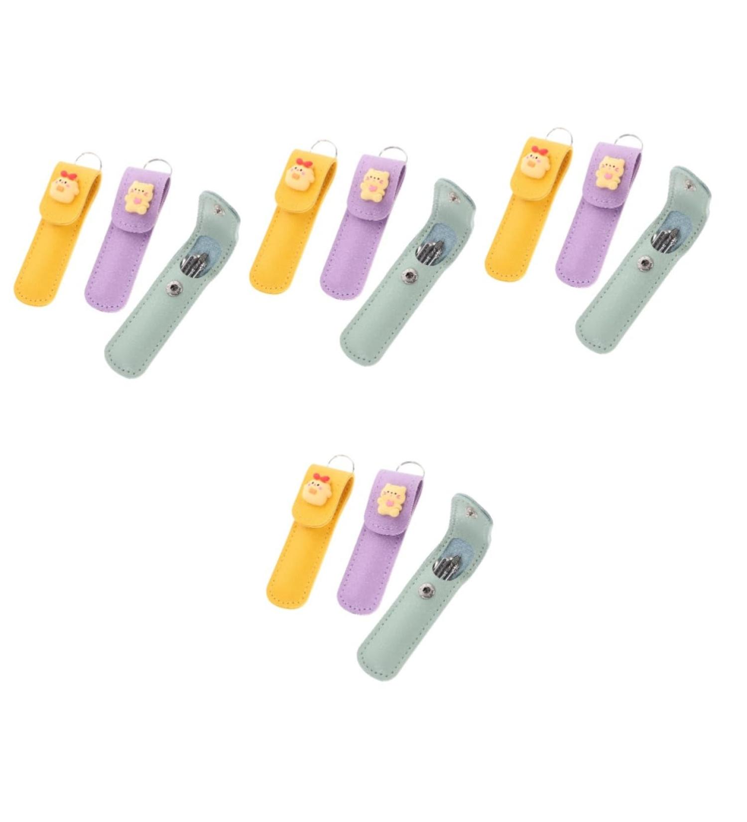 Healifty Ear Cleaning Kit - 12 Sets Silicone Earplugs & Stainless Steel Ear Wax Removal Tools - Buy Online on GoSupps.com