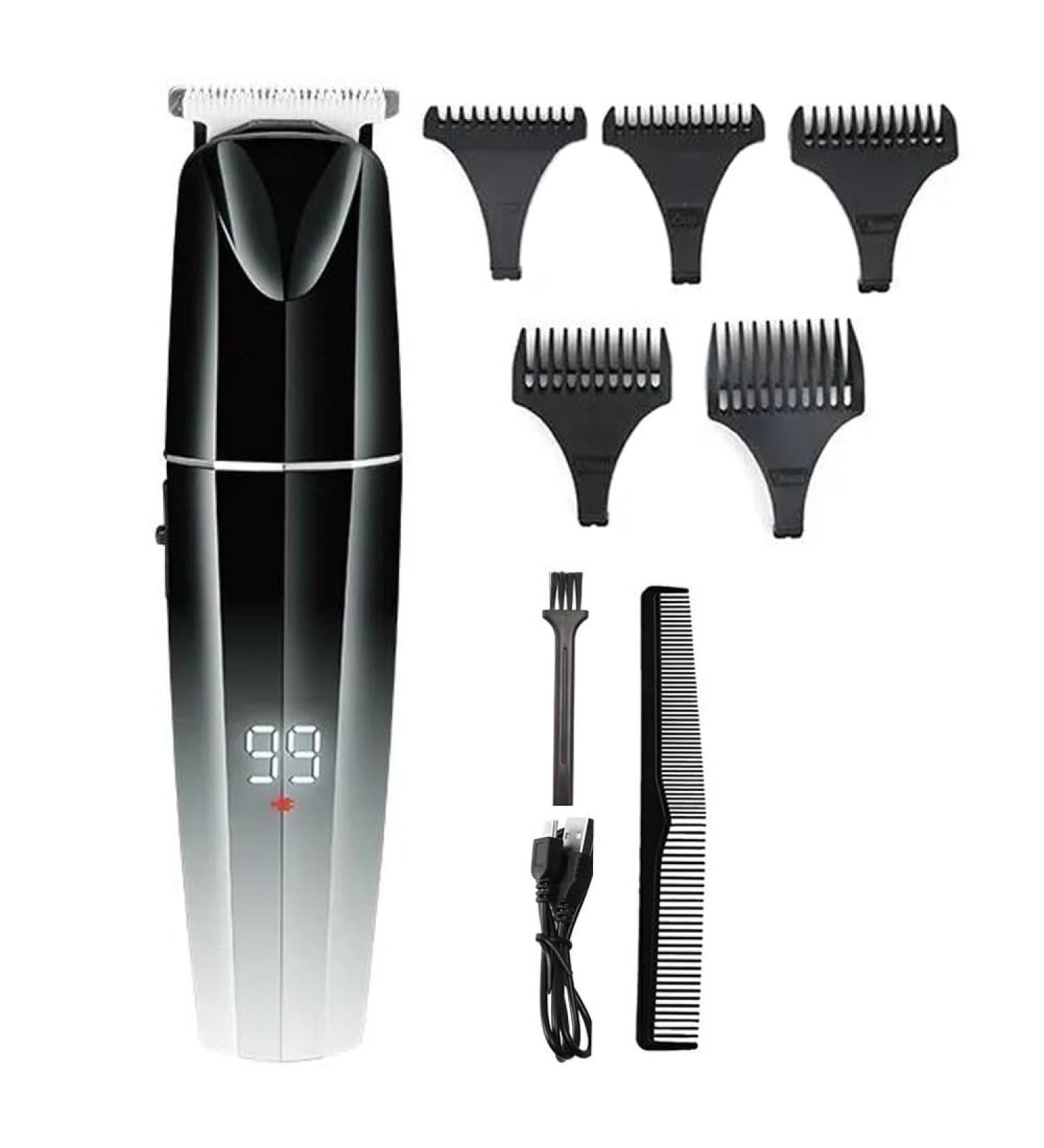 Professional Hair Clippers with LCD Display | USB Rechargeable Hairdresser Scissors & Oil Sculpture Tool for Precision Cutting - Buy Online on GoSupps.com