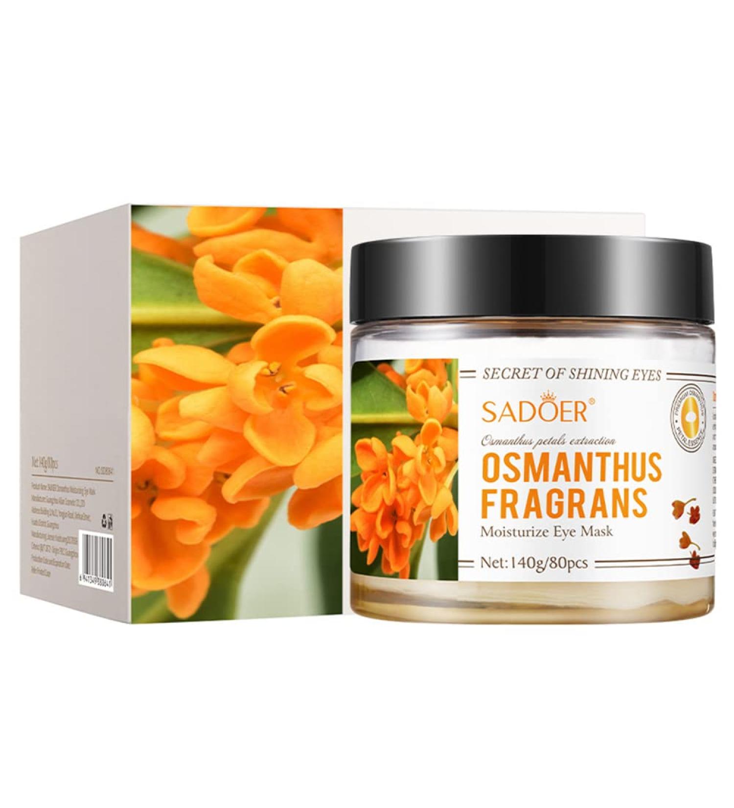 Premium Eye Masks & Pads - 40 Pairs for Dark Circles Tear Bags & Wrinkles | Hyaluron Eye Patches | High Quality Natural Ingredients - Buy Online on GoSupps.com