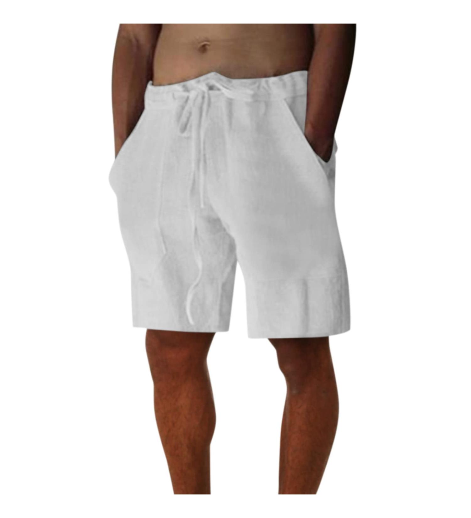 Fair Trade Men's Shorts - Cordelstrasse Summer Collection | Linen & Comfort | Sizes S-XXXL - Buy Online on GoSupps.com