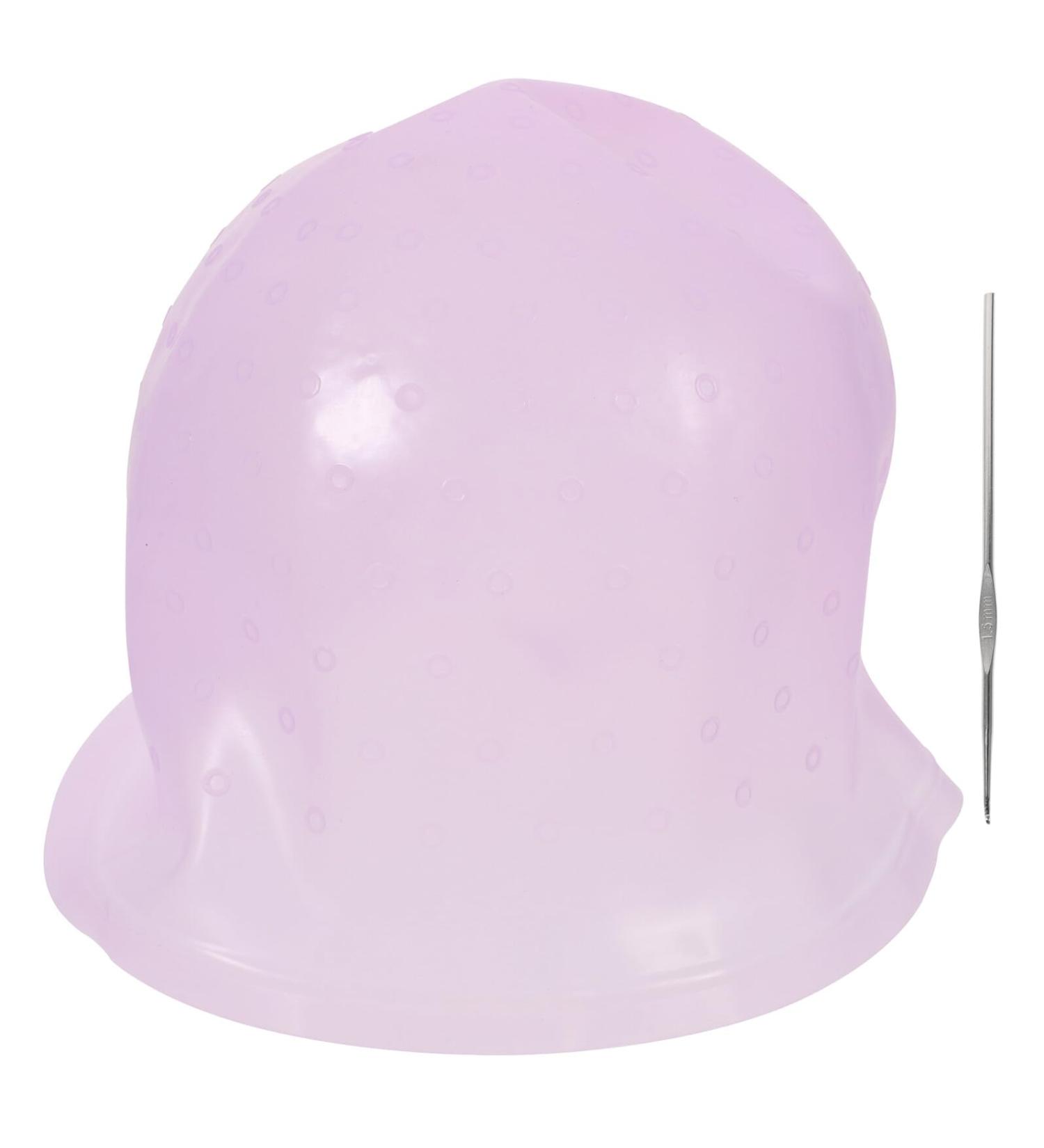 Bonnet de Teinture en Silicone lastique Taille Unique avec Crochets Perfor s Outil de Coloration R utilisable pour Salon de Coiffure et Usage Domestique Couleur Al atoire - Buy Online on GoSupps.com