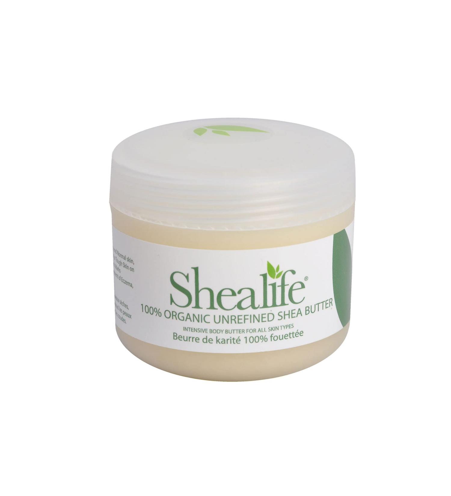 Buy Shealife 100% Whipped Organic Shea Butter 100g - Nourishing Skincare for All Skin Types - International Shipping Available - Buy Online on GoSupps.com