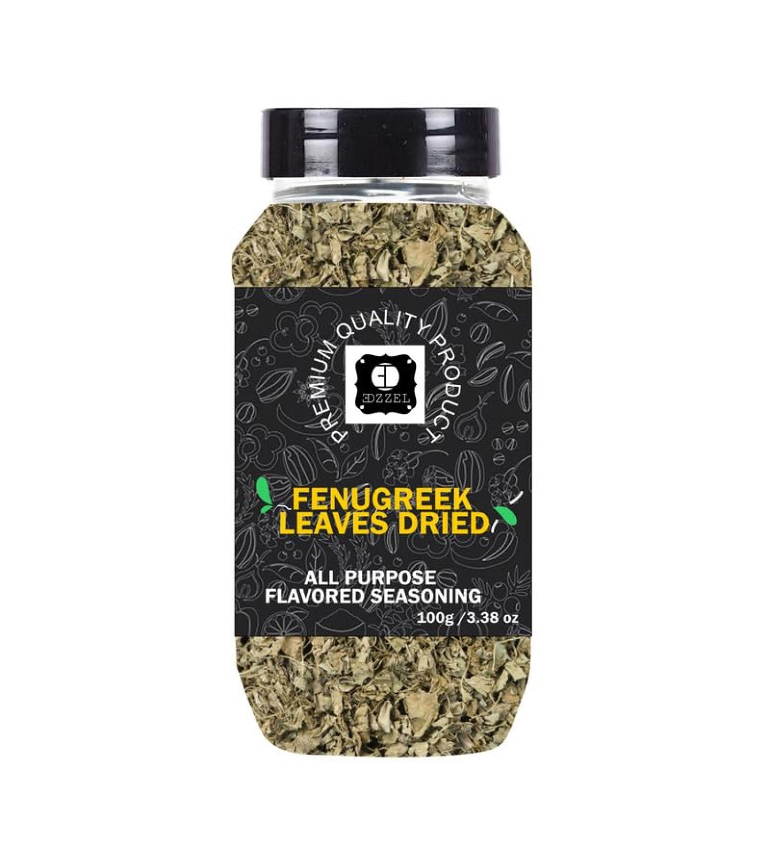 EDZZEL EDZZEL Premium Quality Natural Fenugreek Leaves Dried Indian Fenugreek - 100g Box (Pack of 3)