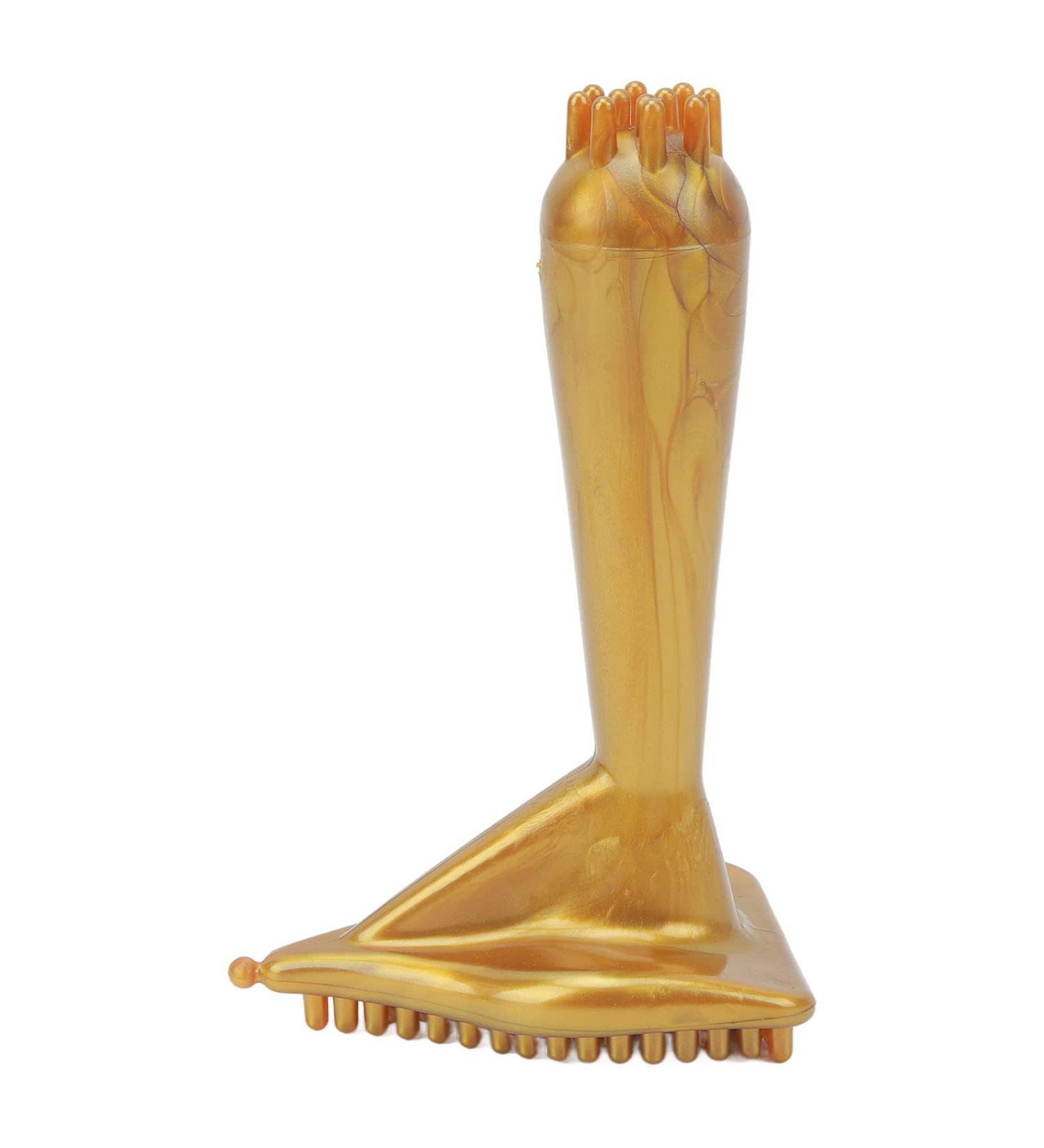 Triangular Meridian Massage Brush | Foot & Hand Energy Massager for Slimming Waist & Abdominal Toning - Buy Online on GoSupps.com