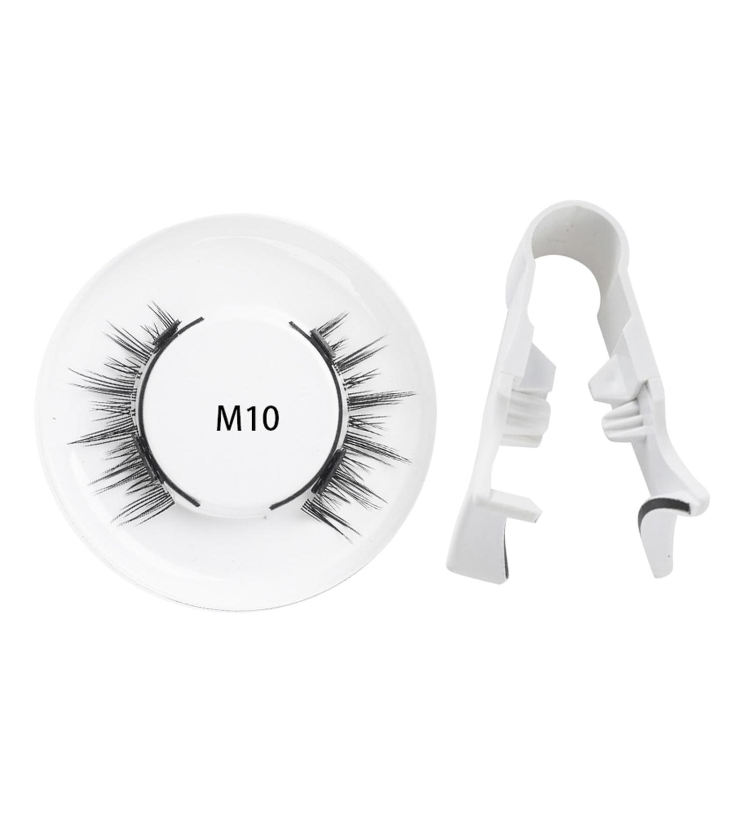 Magnetic False Eyelashes Kit Reusable Magnetic Lashes Without Eyeliner Natural Look Magnetic Eyelashes With Applicator Easy To Wear No Glue & No Makeup Remover Eyelashes For Girls - Buy Online on GoSupps.com