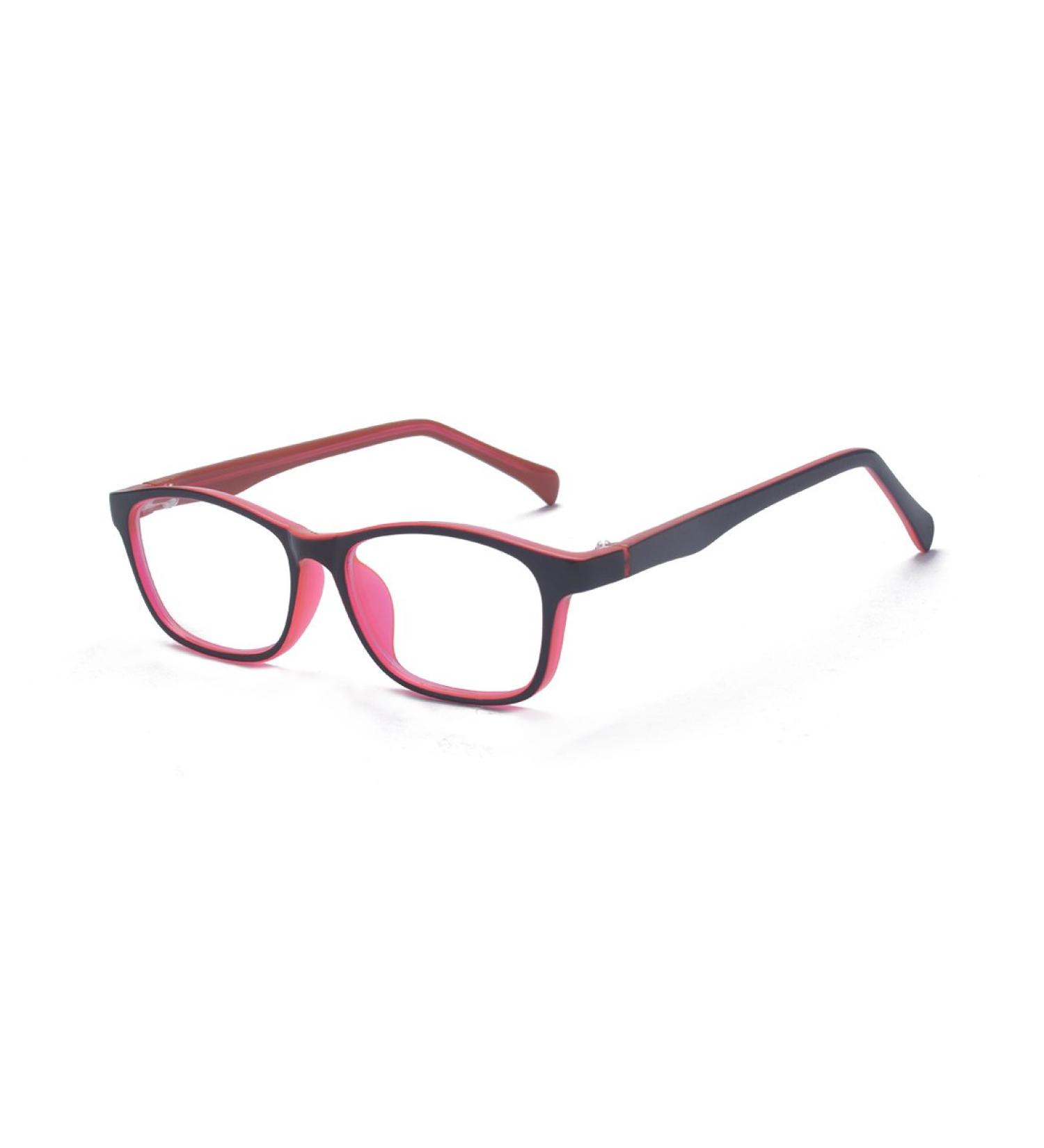 ALWAYSUV Blue Light Blocking Glasses for Kids & Teens - Square Red Frames | Anti Blue Ray Computer Gaming Glasses - Buy Online on GoSupps.com
