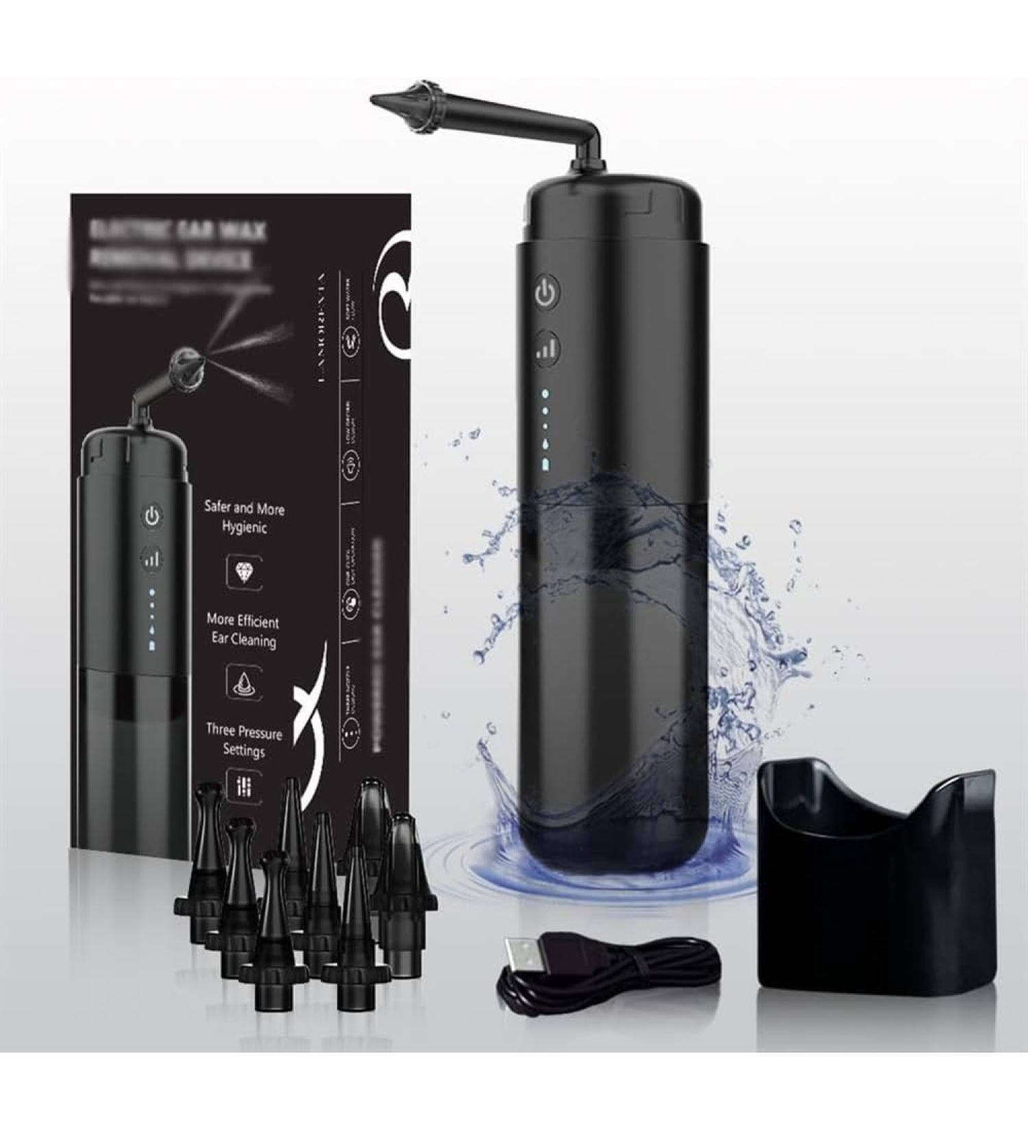 XARONF Electric Ear Wax Removal Kit | 3 Pressure Modes | 300ML Water Tank | IPX7 Waterproof - Buy Online on GoSupps.com