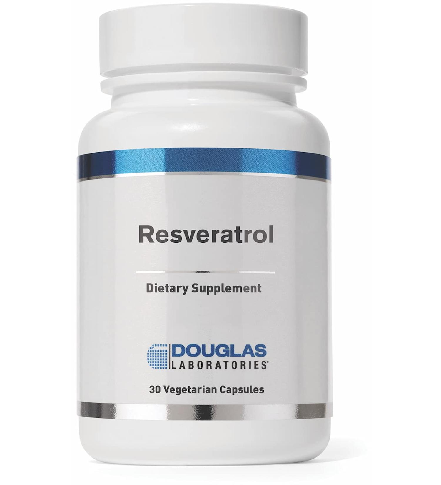 Douglas Laboratories Resveratrol | Antioxidant Support for Cardiovascular Neurological Metabolic and Mitochondrial Health | 30 Capsules Standard Packaging - Buy Online on GoSupps.com