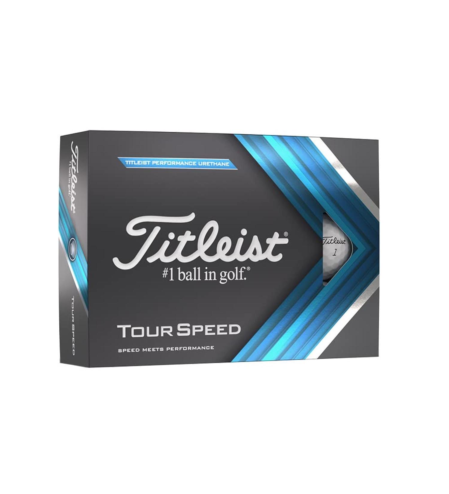 Title: Titleist Tour Speed Golf Balls - White (12 Pack) - Buy Online on GoSupps.com