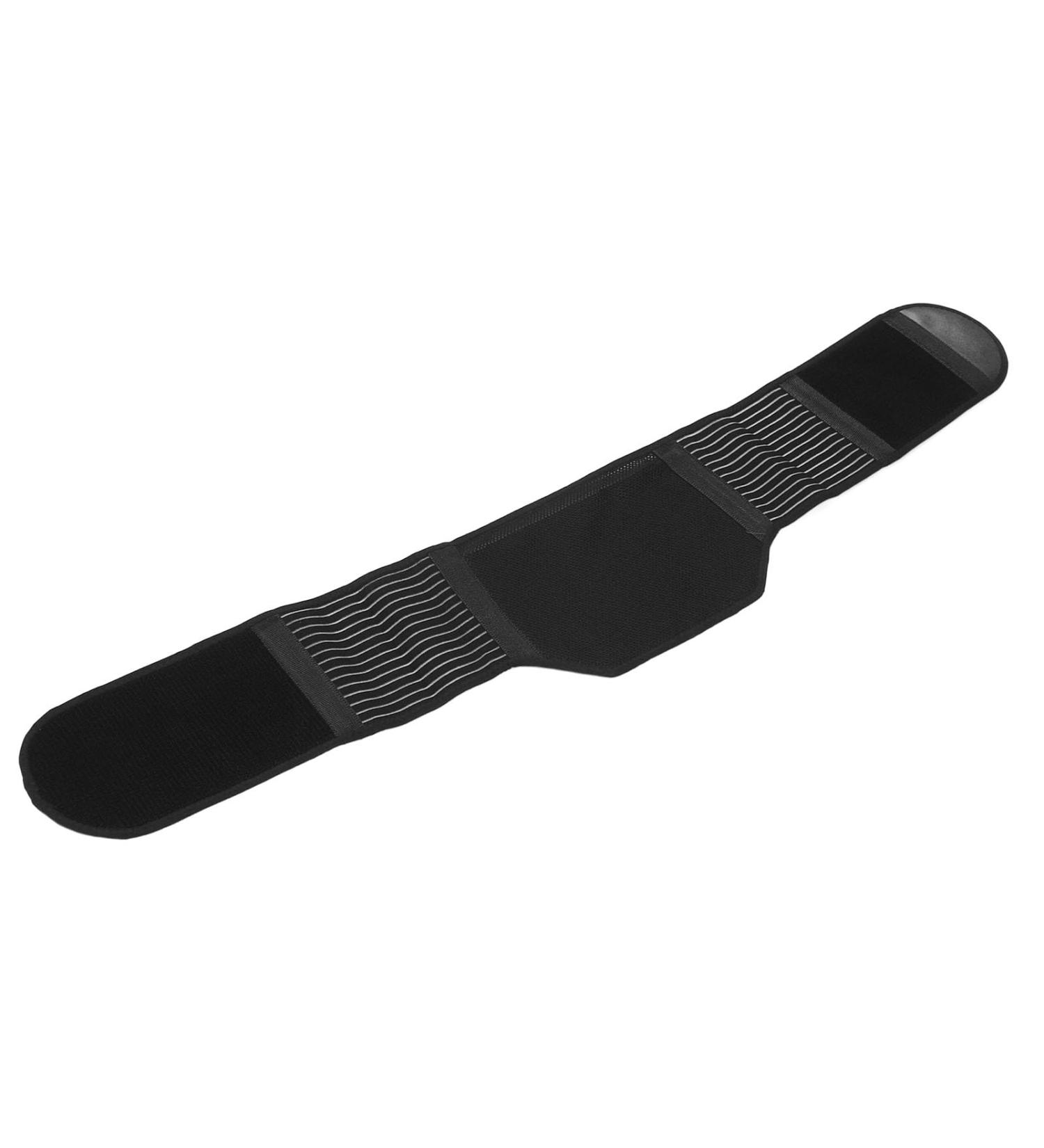 Self-Heating Back Brace for Men | Fatigue Relief Polyester Compression Brace for Lower Back - International Shipping Available - Buy Online on GoSupps.com