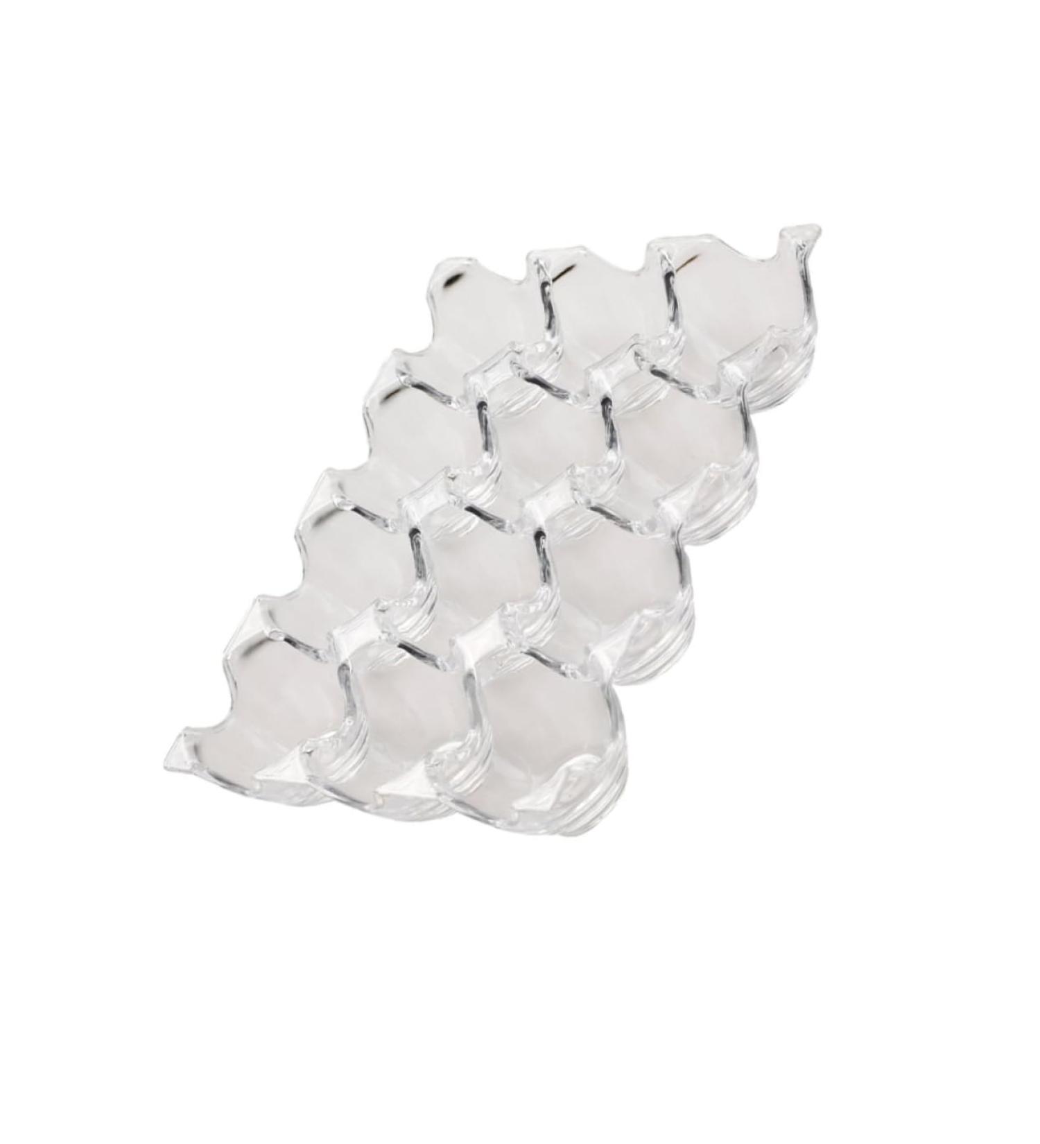 Yardenfun 1pc Box Acrylic Egg Tray Egg Dispenser Holder Ceramic Egg Holder Chicken Egg Holder Filler Storage - Buy Online on GoSupps.com