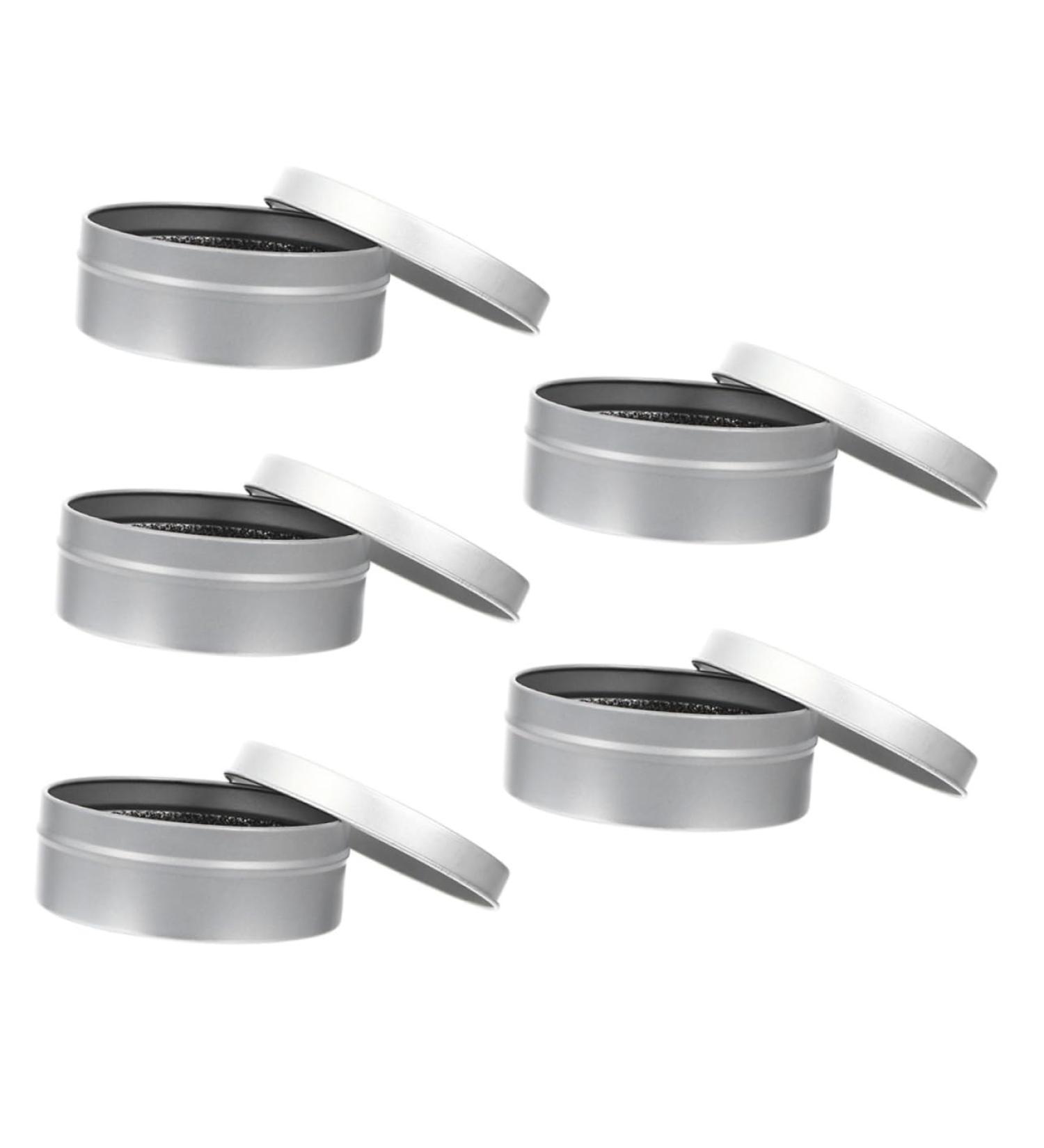 DOITOOL 5sets Makeup Sponge Tools Cosmetic Brush Cleaner Colored Stickers Make up Remover Eyeshadow Brush Cleaner Dry Miss Eye Shadow Brush Makeup Brush Activated Carbon Sponge - Buy Online on GoSupps.com