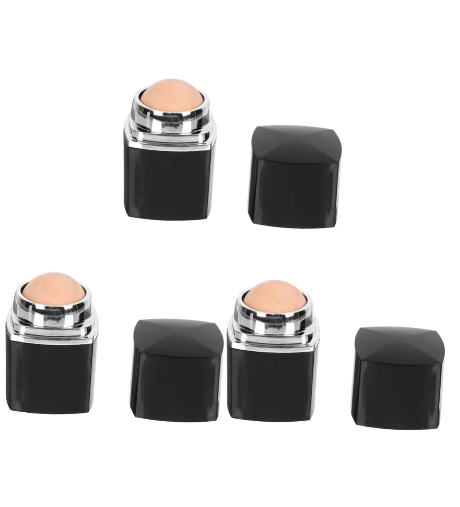 Beavorty 3 Pcs Facial Oil Absorbing Ball Face Cleaning Tools Makeup Gadgets Face Tools for Skincare Portable Oily Skin Control Roller Face Cleaning Massager Oil- Absorbing Tool Cleaner Abs 5x2.8cmx3pcs Blackx3pcs - Buy Online on GoSupps.com