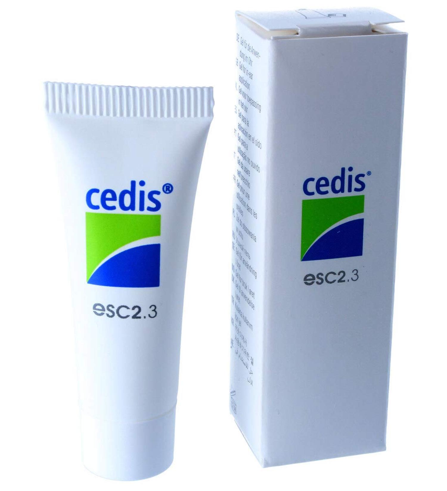 2x Cedis gel especially for hearing aid wearers tube with 5 ml - has a nourishing effect/anti-itching Cedis No. 31880
