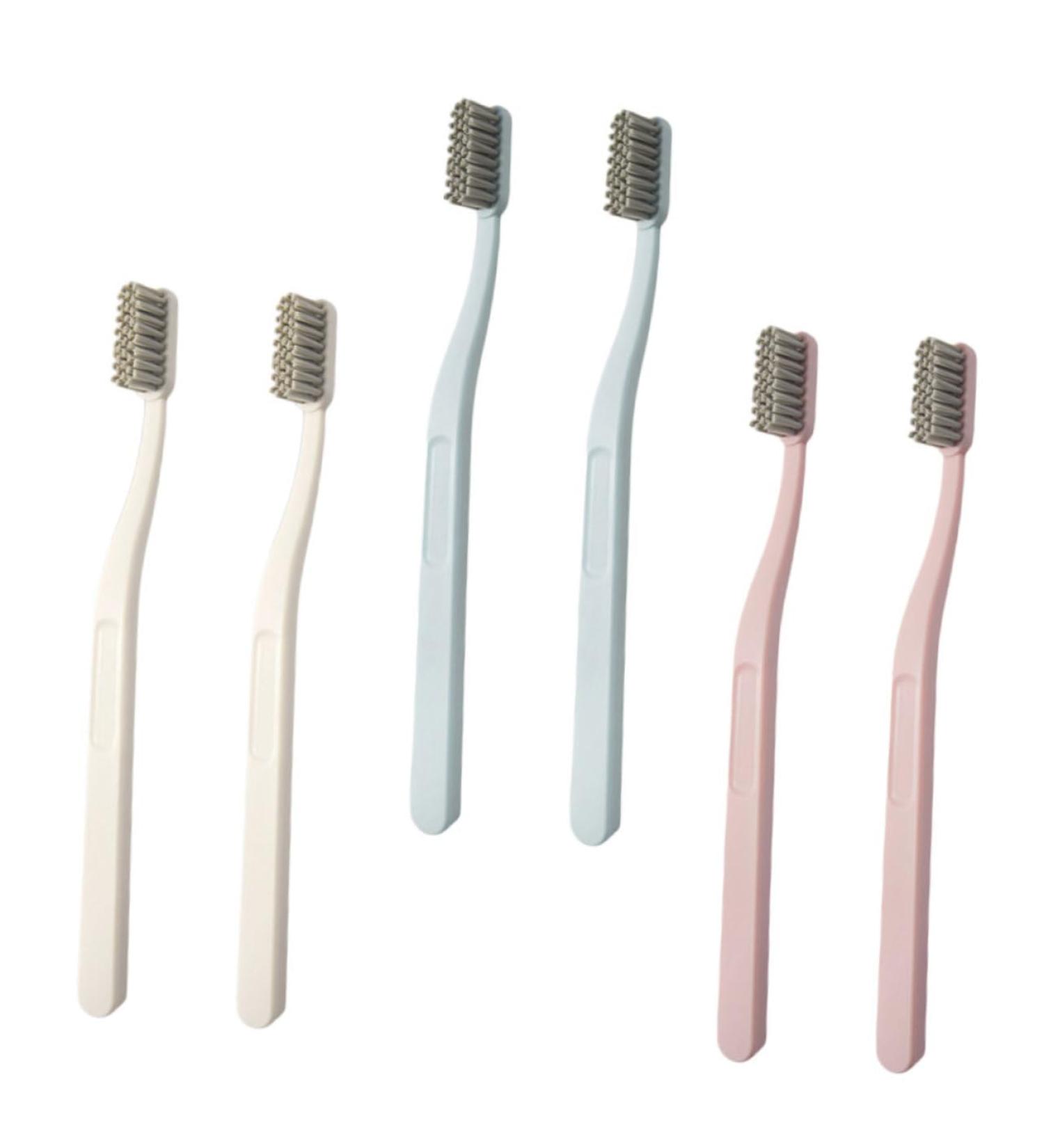 Marmerdo 6-Piece Stiff Brush Set - Effective Tooth Spot Remover & Hard Hair Toothbrush for Adults | Portable Dental Care Gadgets - Buy Online on GoSupps.com