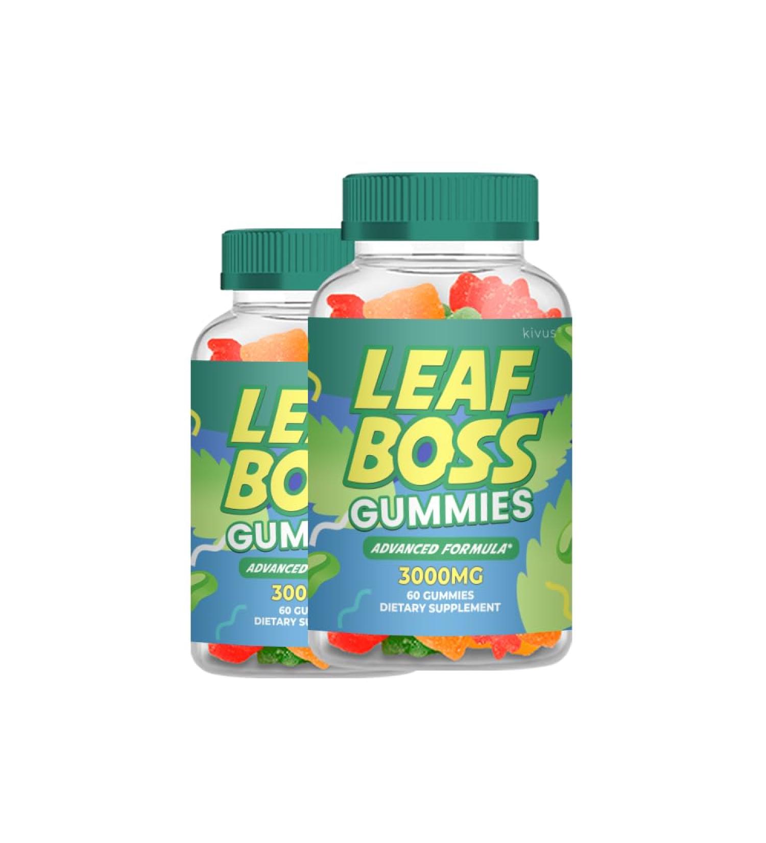 Leaf Boss - LeafBoss Hemp Gummy Formula (2 Pack 120 Gummies)