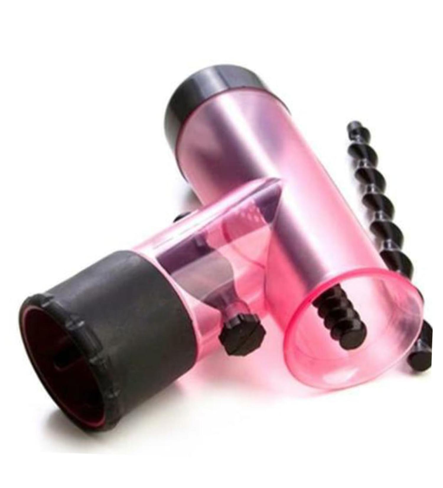 DRESSOOS Hair Roller Hair Dryer Nozzle Hair Curler Rod Curls Hair Crimpers Hair Dryer Connectors Rosy - Buy Online on GoSupps.com