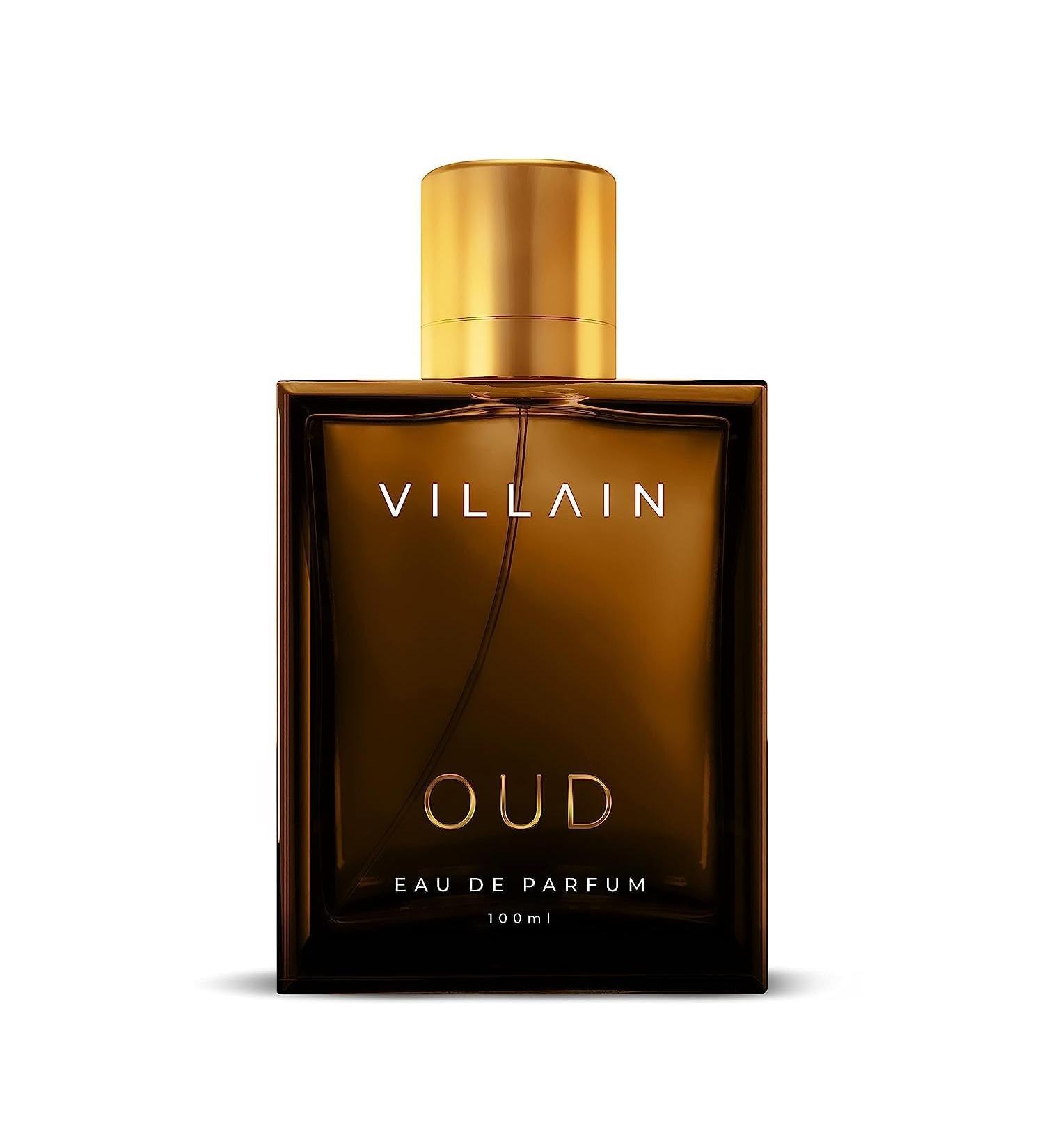 Villain Oud Perfume for Men | Eau de Parfum - 100ml | Oriental Smoky & Spicy Long Lasting Fragrance - Buy Online on GoSupps.com