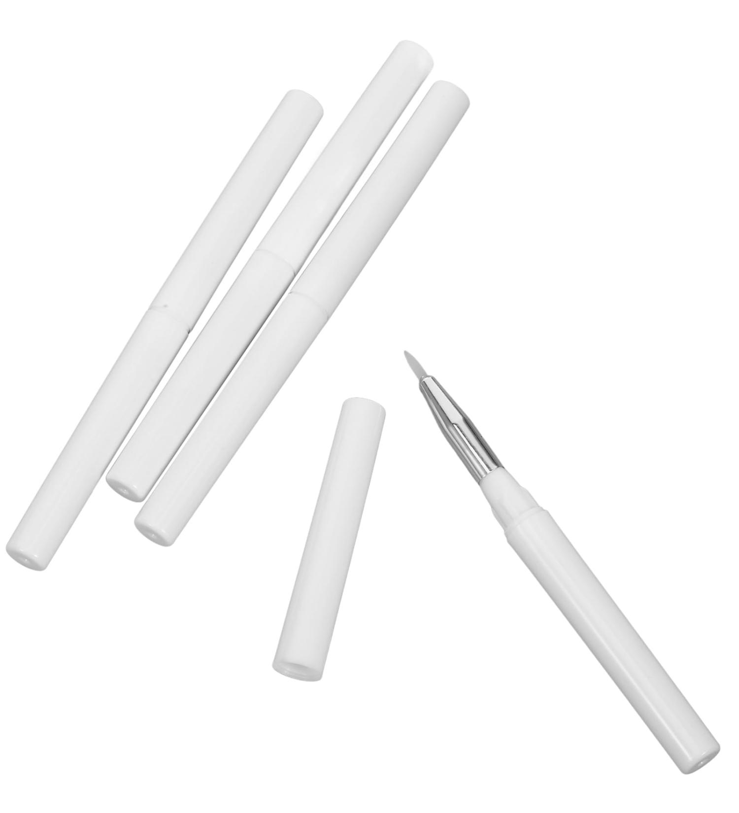 Shop 4pcs Double-ended Silicone Liner Brush Set | Multi-use Lip & Eyeshadow Applicators | Portable Silicone Lip Brush for Perfect Makeup - Buy Online on GoSupps.com