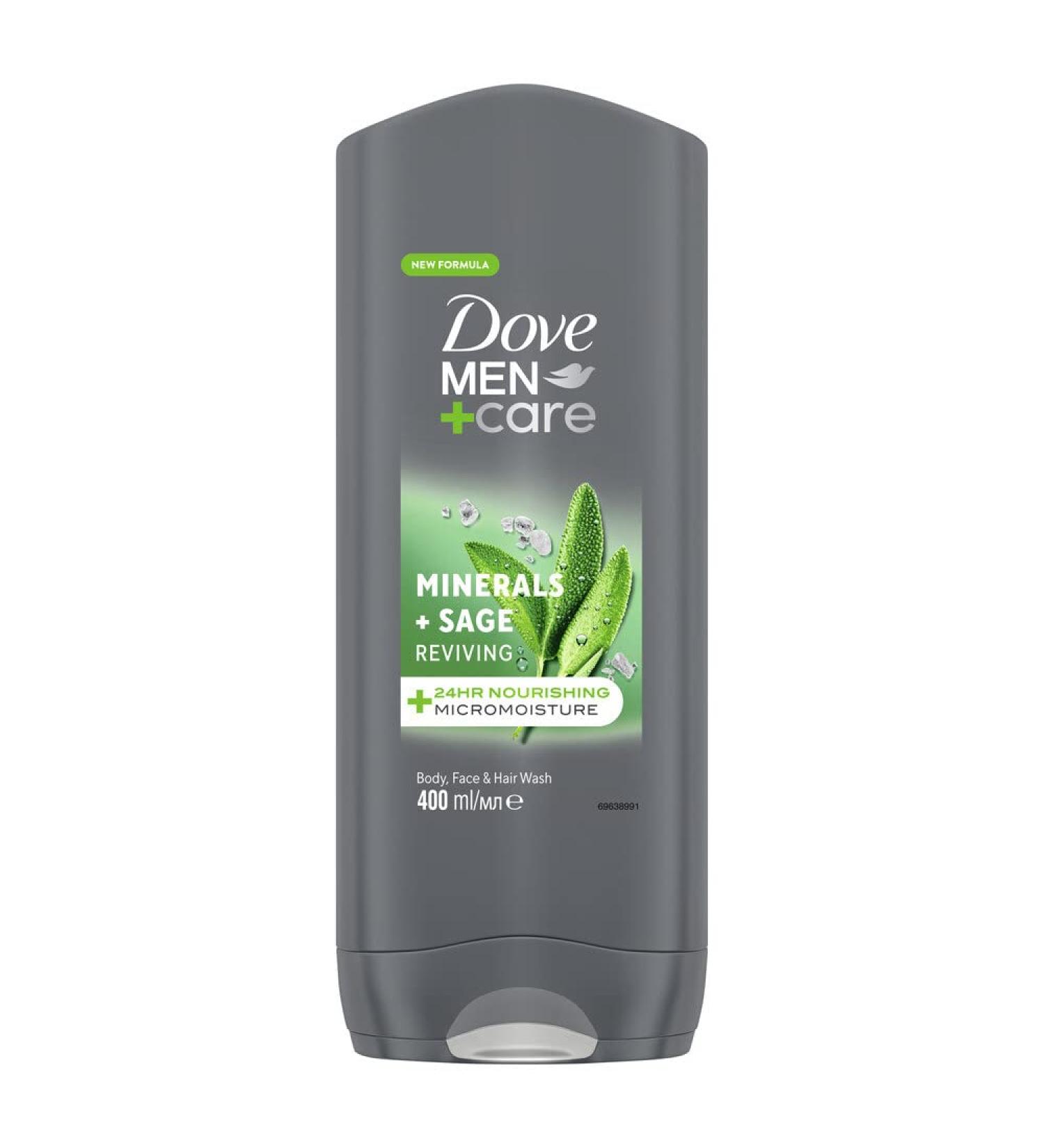 Dove Men+Care Elements Minerals and Sage BodyWash 400 ml
