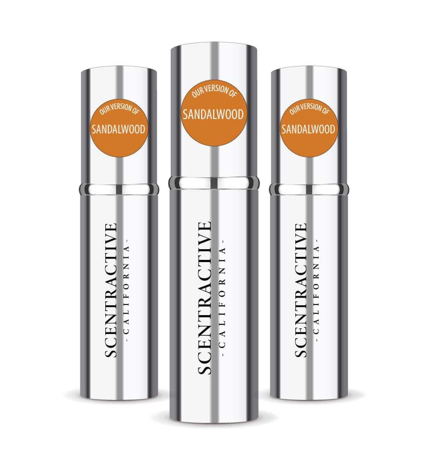 CA Perfume Impression of Emra Sandalwood For Women & Men Fragrance Concentrated Long Lasting Eau de Parfum Spray Refillable Glass Atomizer Bottle 0.17 Fl Oz/5ml-X3 EMRA SANDALWOOD 0.51 Fl Oz (Pack of 1) - Buy Online on GoSupps.com