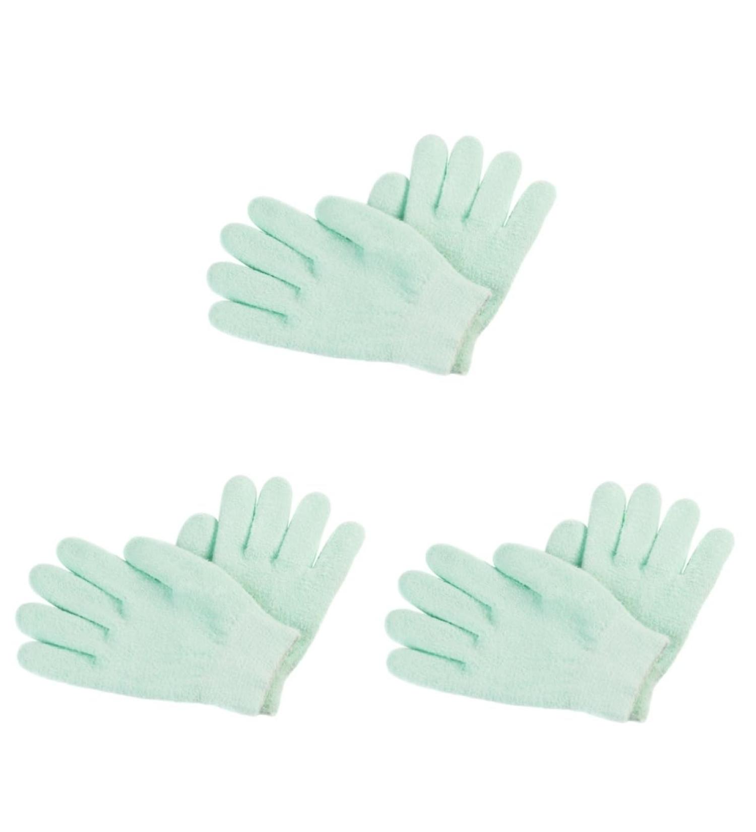 minkissy 3 Pairs Gel Gloves Mittens Kids Hand Repair Gloves Silicone Hand Gloves Silicone Gloves Night Moisturizing Gloves Lotion Gloves Overnight Miss Spandex Leather Gloves Care - Buy Online on GoSupps.com